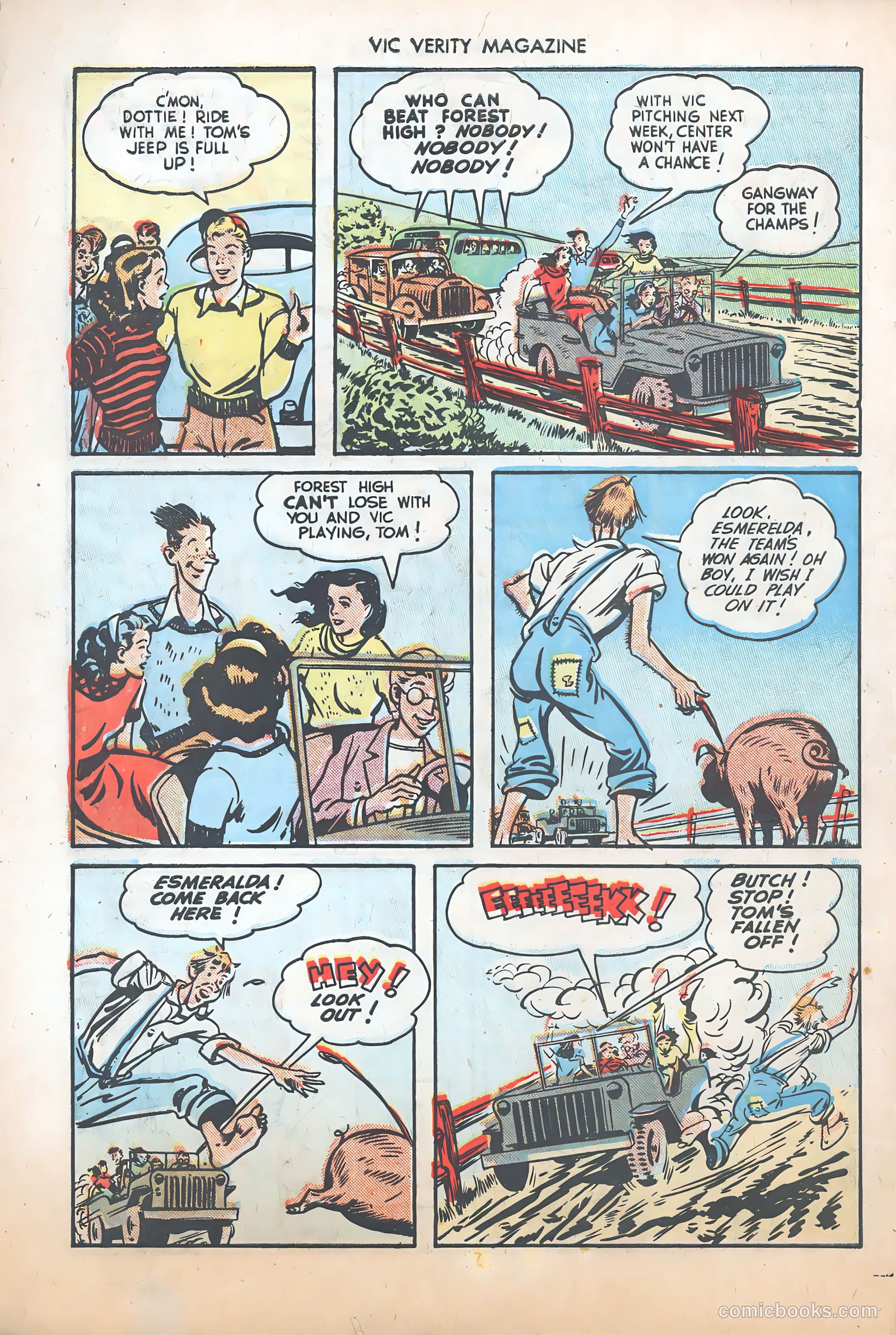 Vic Verity Magazine #5 (1946) — page 4 of 36