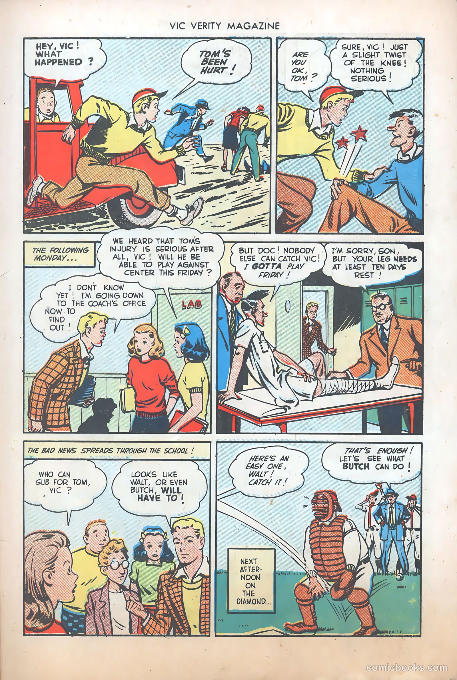 Vic Verity Magazine #5 (1946) — page 5 of 36