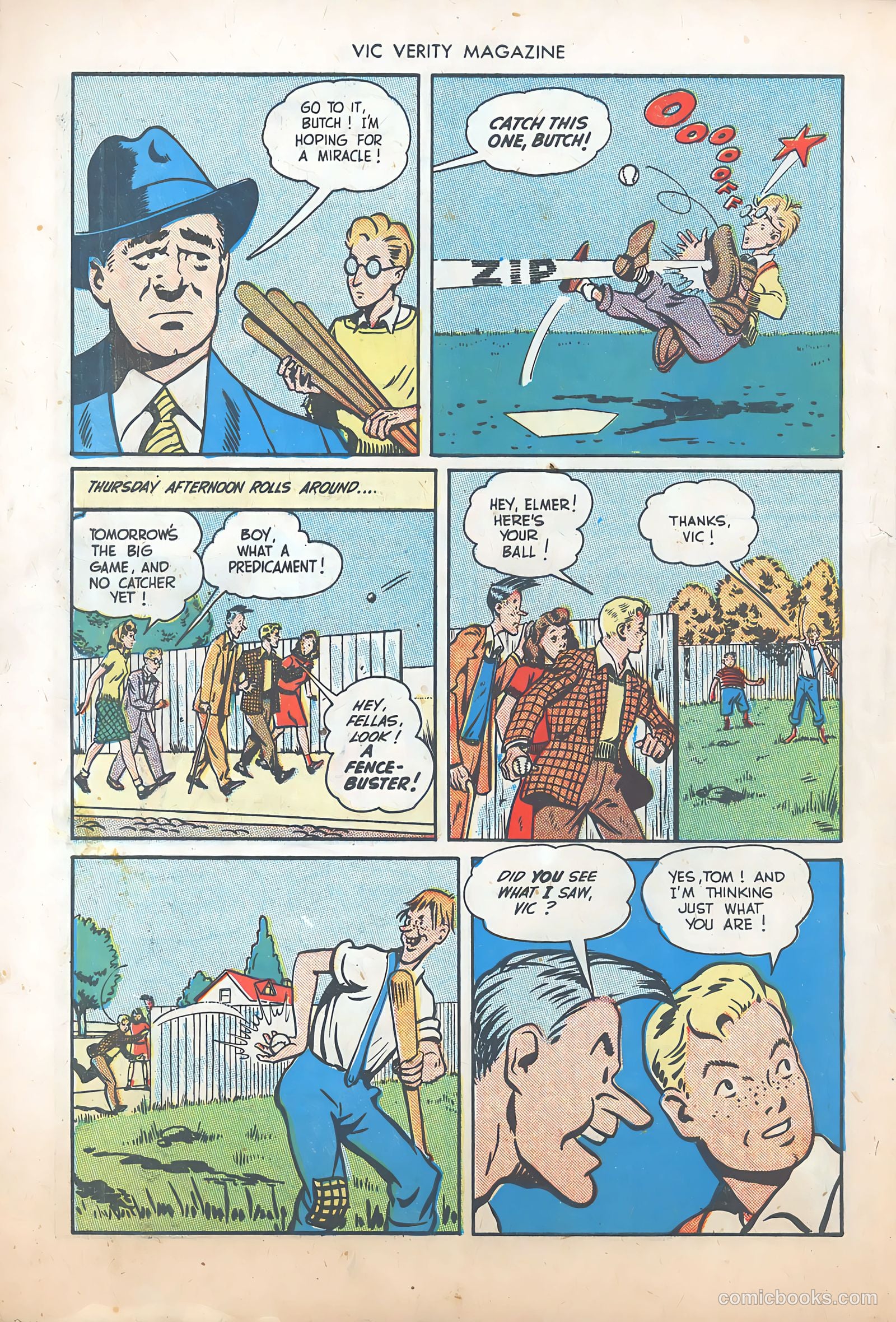 Vic Verity Magazine #5 (1946) — page 6 of 36