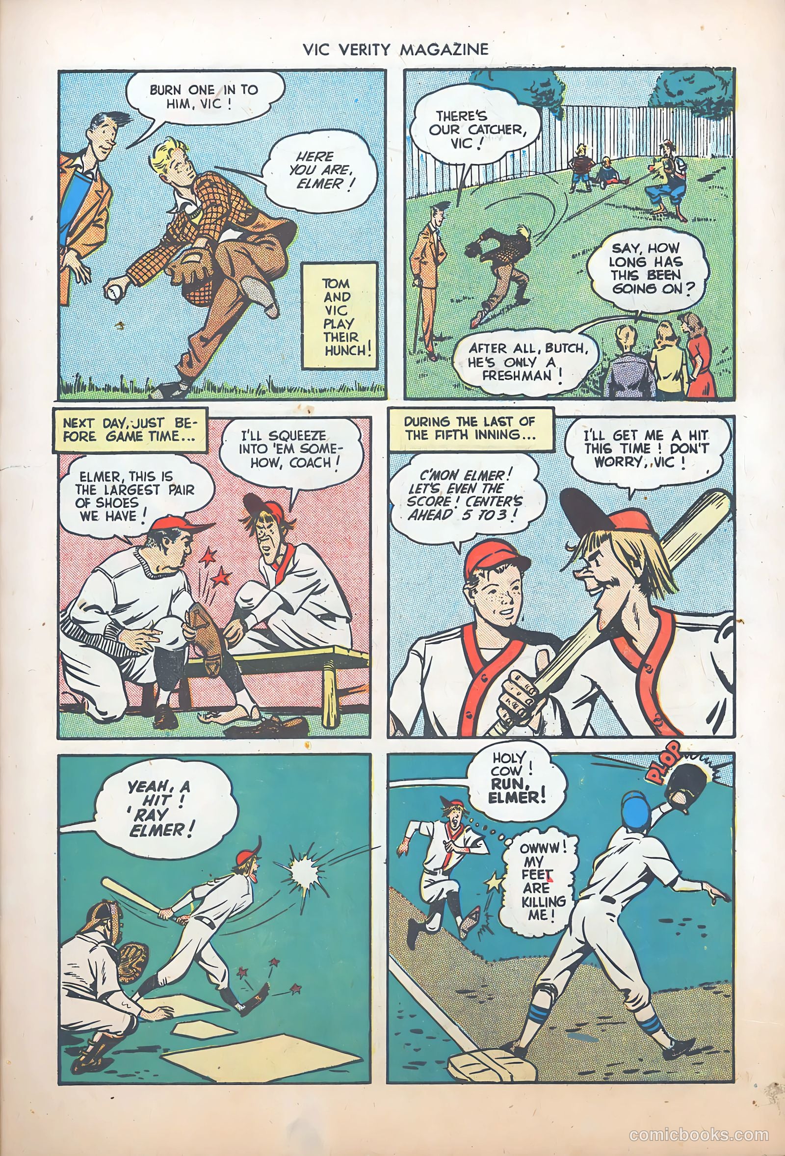Vic Verity Magazine #5 (1946) — page 7 of 36