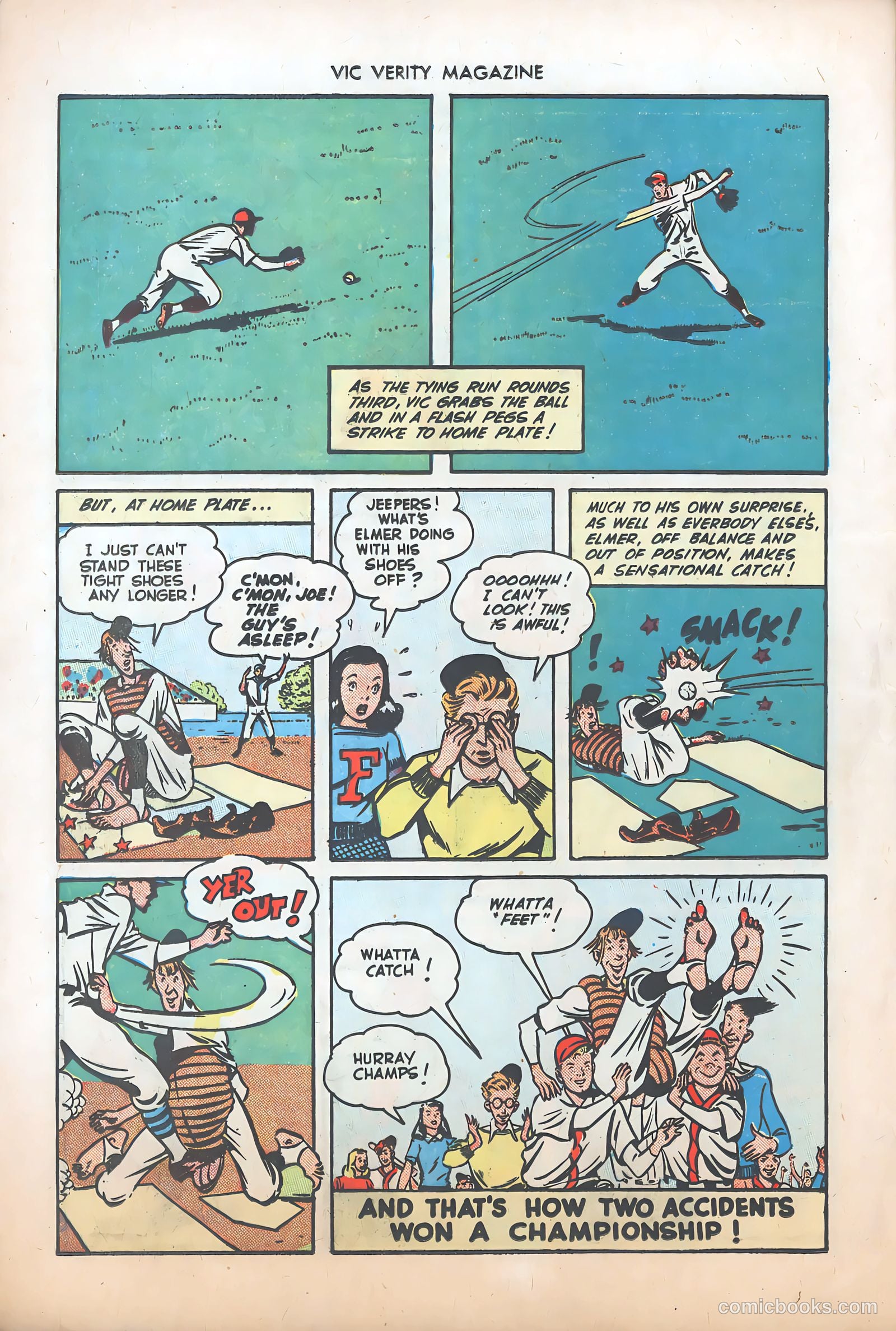 Vic Verity Magazine #5 (1946) — page 12 of 36