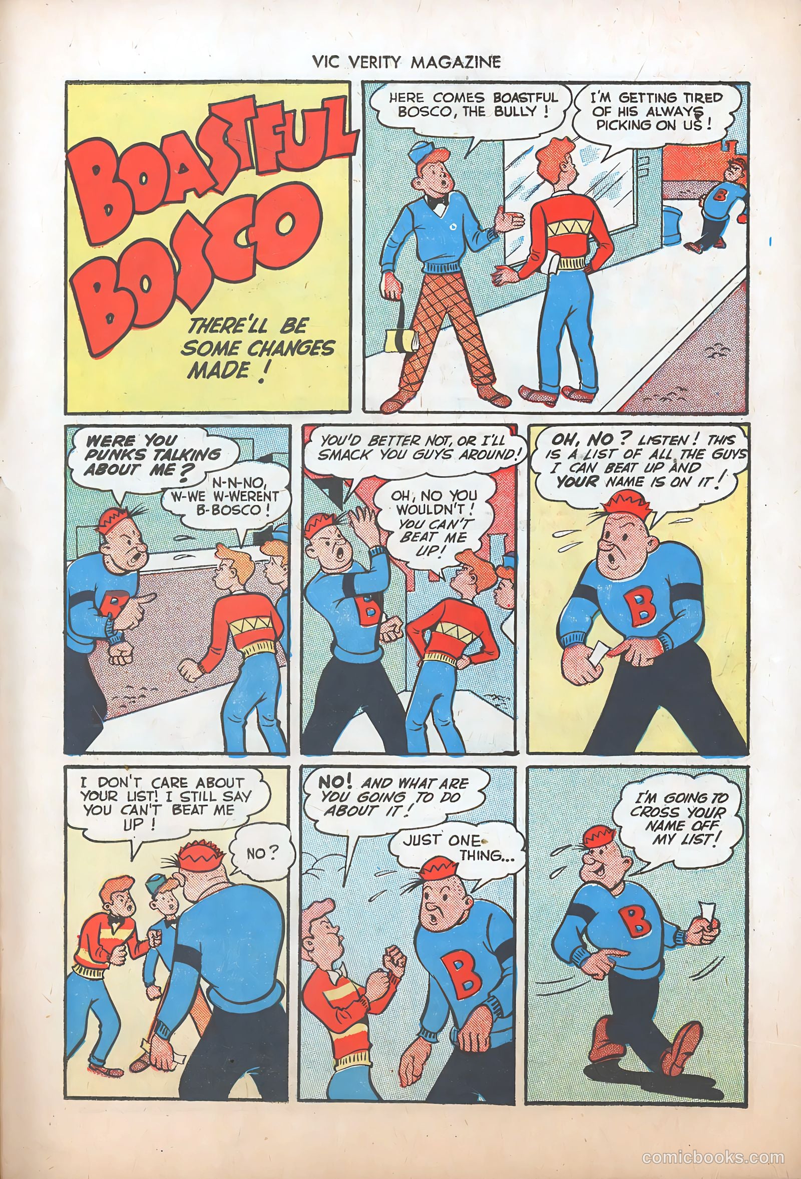 Vic Verity Magazine #5 (1946) — page 13 of 36