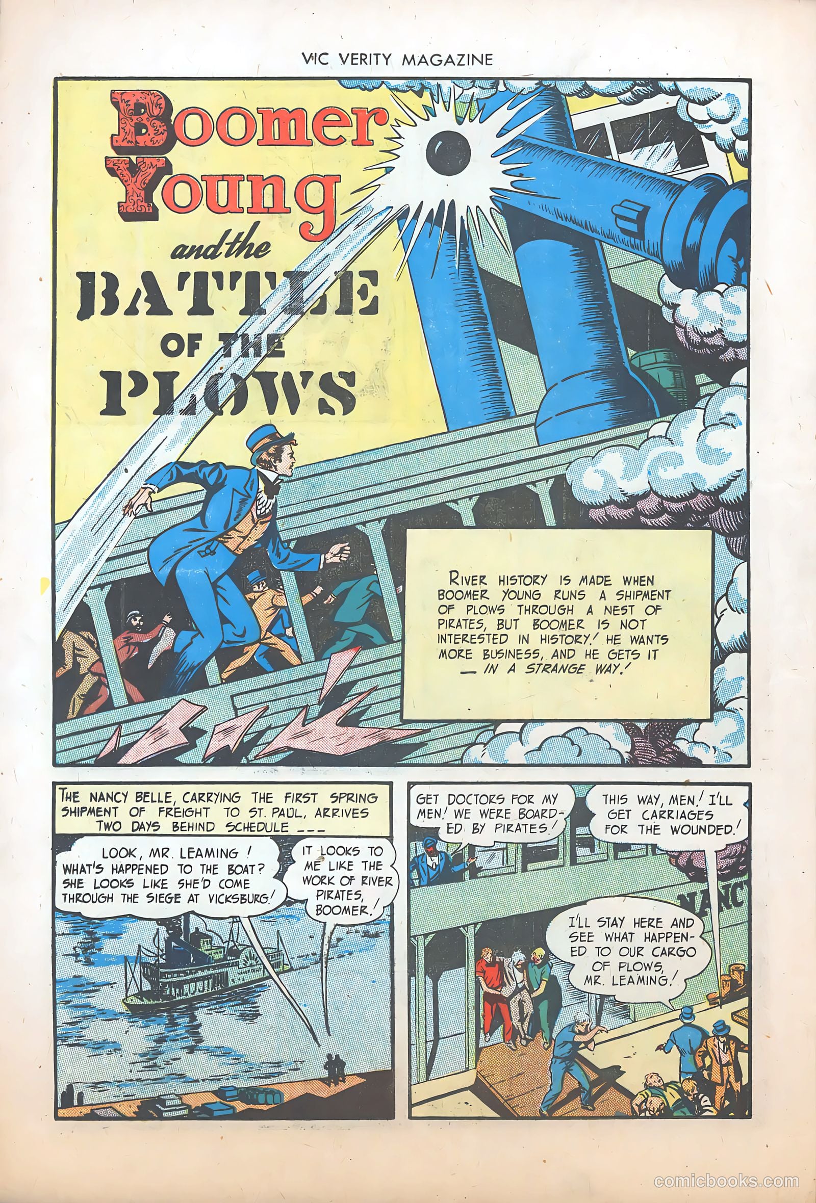 Vic Verity Magazine #5 (1946) — page 14 of 36