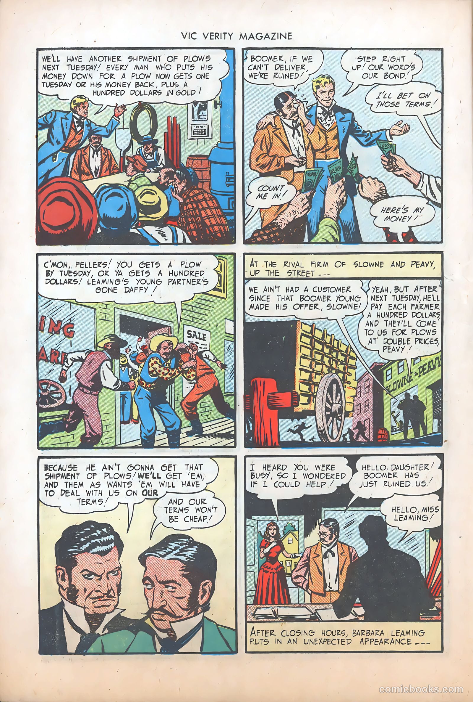 Vic Verity Magazine #5 (1946) — page 16 of 36