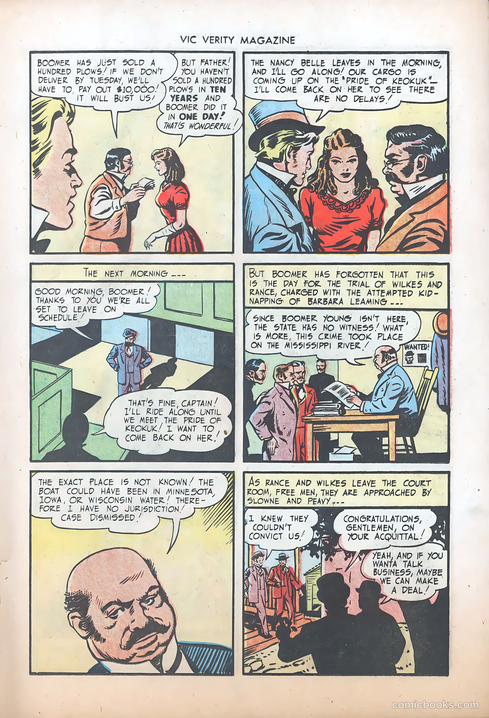 Vic Verity Magazine #5 (1946) — page 17 of 36