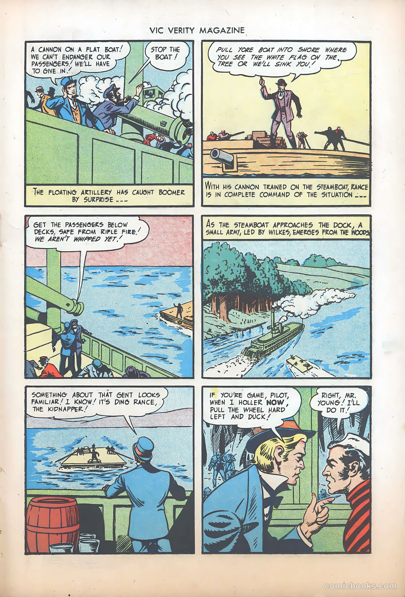 Vic Verity Magazine #5 (1946) — page 19 of 36