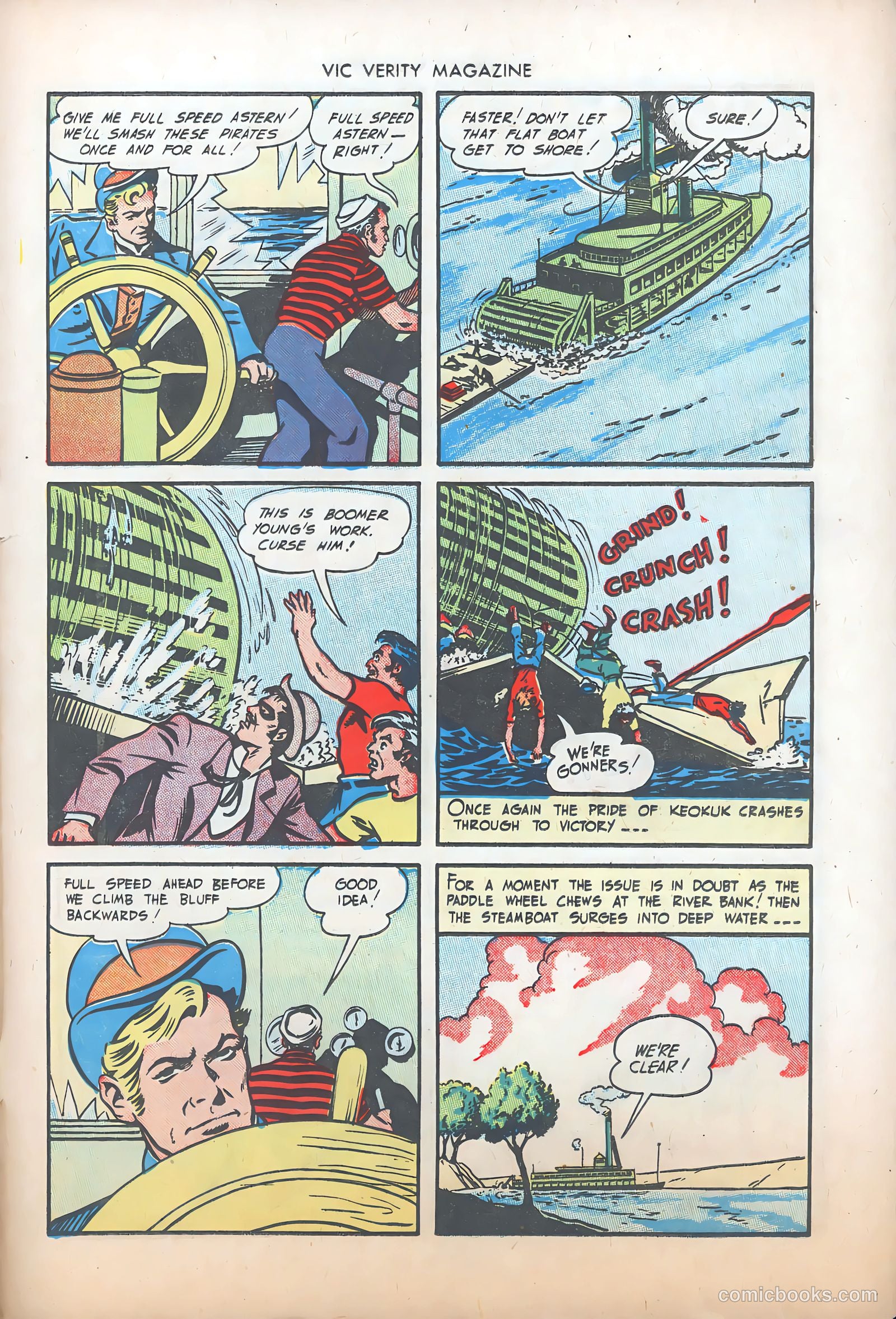 Vic Verity Magazine #5 (1946) — page 21 of 36