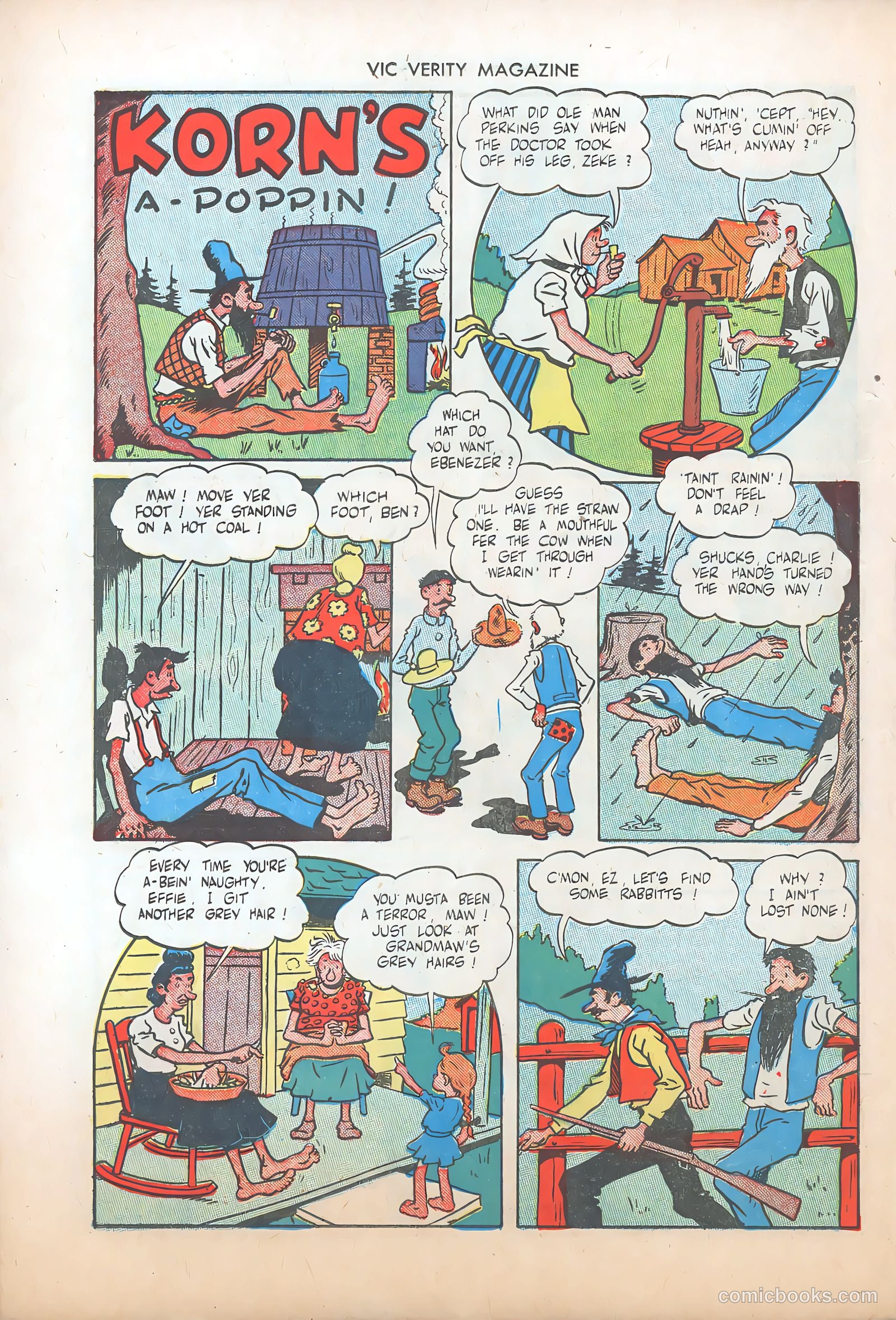 Vic Verity Magazine #5 (1946) — page 24 of 36