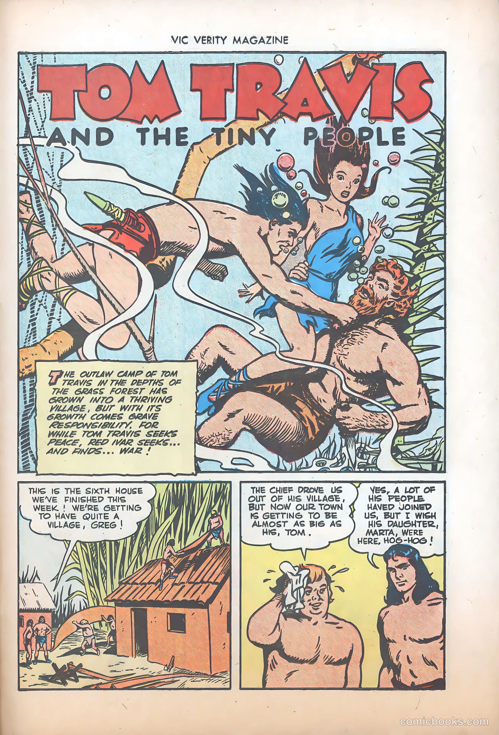 Vic Verity Magazine #5 (1946) — page 25 of 36