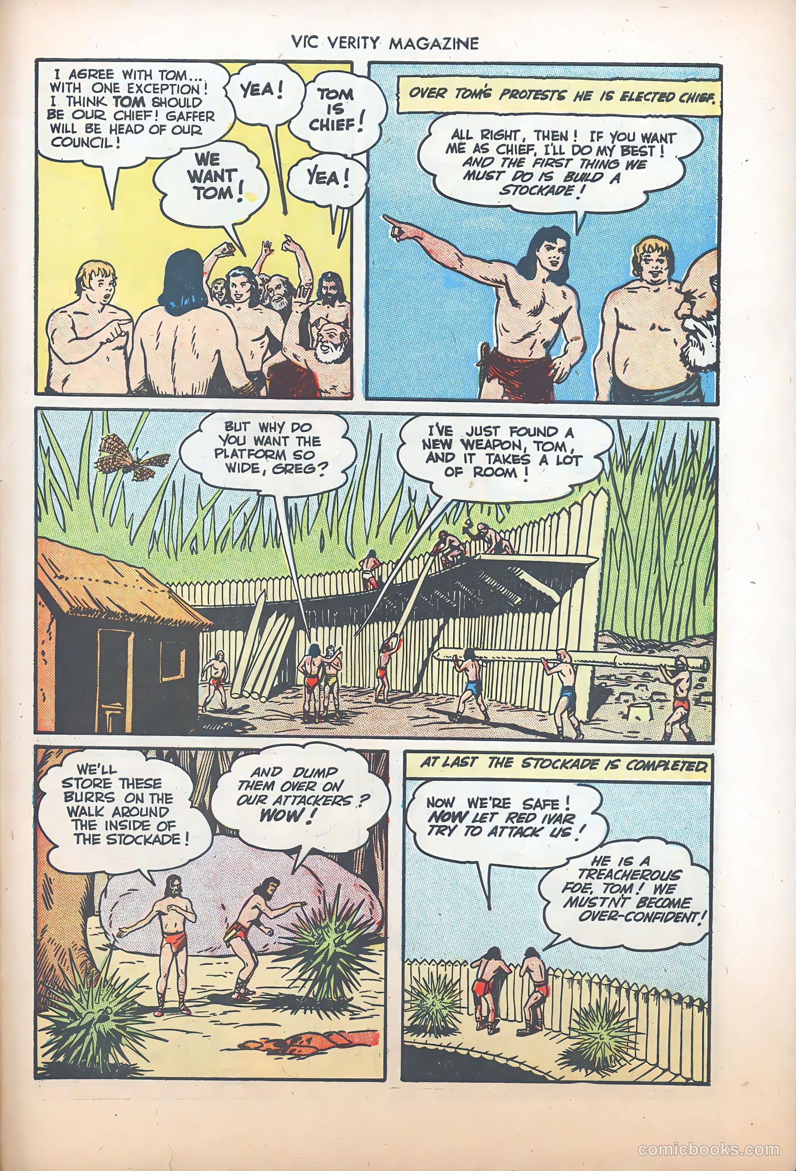 Vic Verity Magazine #5 (1946) — page 27 of 36