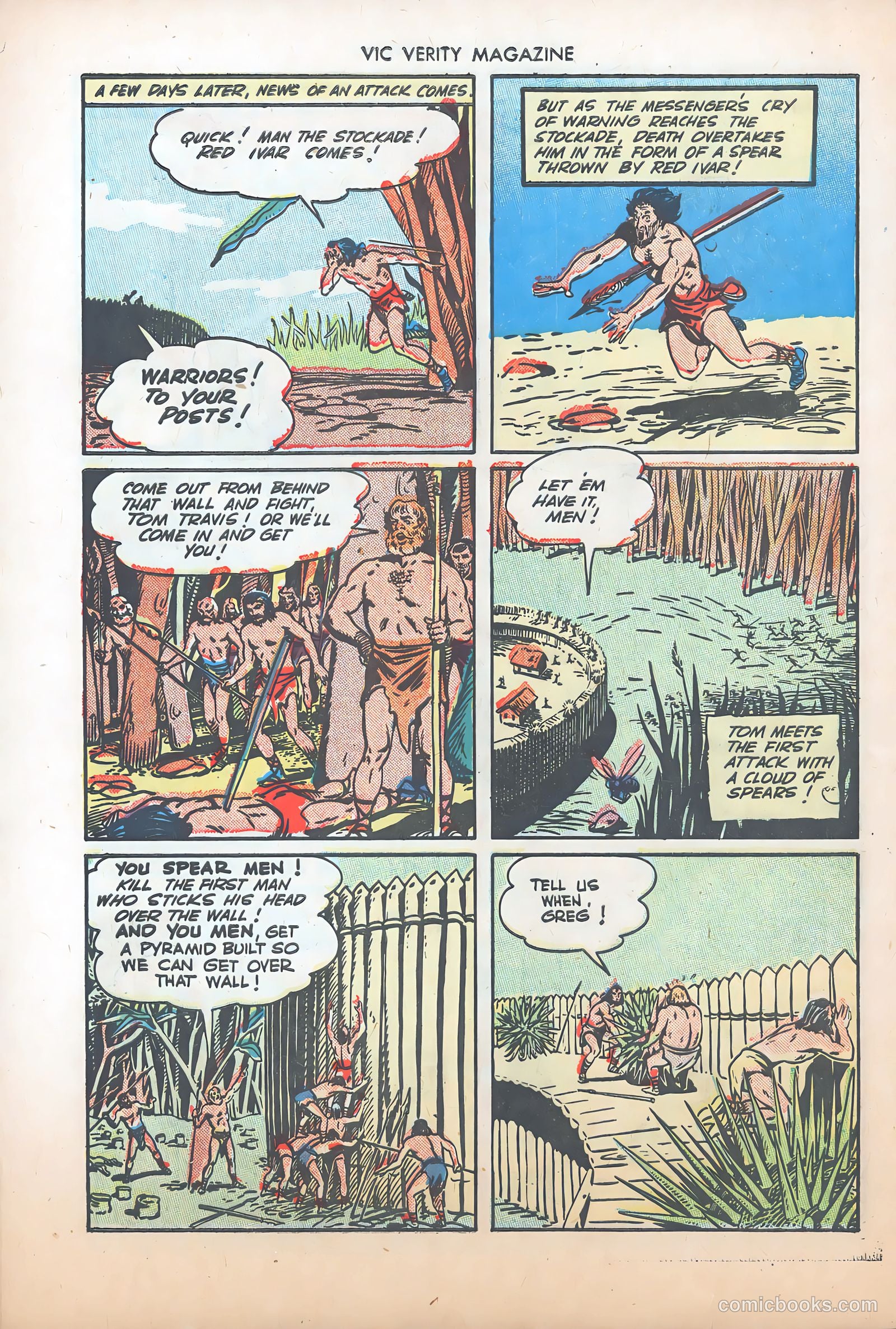 Vic Verity Magazine #5 (1946) — page 28 of 36