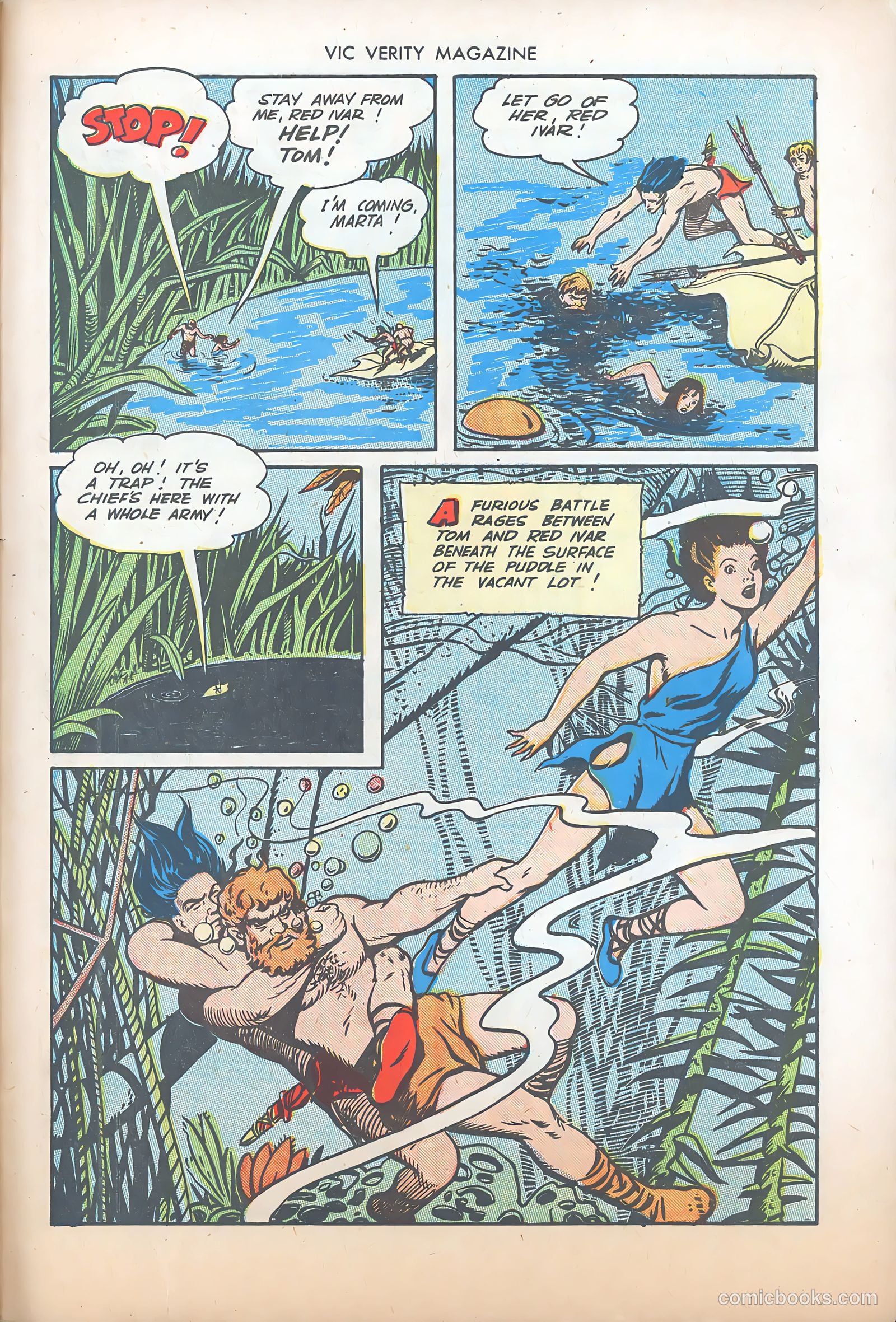 Vic Verity Magazine #5 (1946) — page 31 of 36
