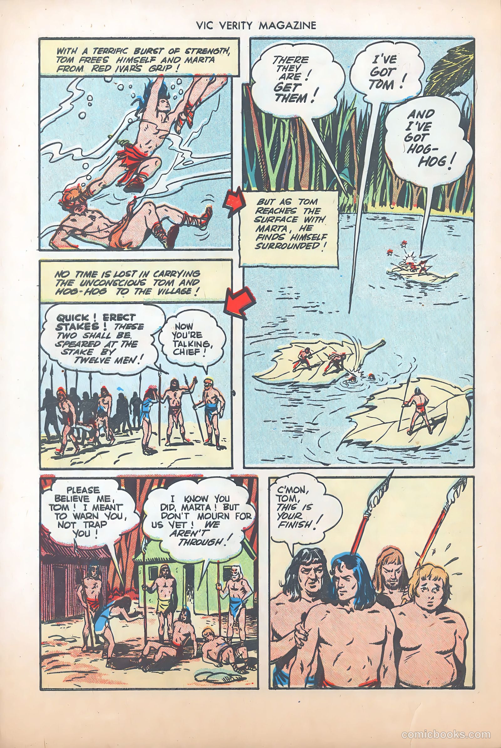 Vic Verity Magazine #5 (1946) — page 32 of 36