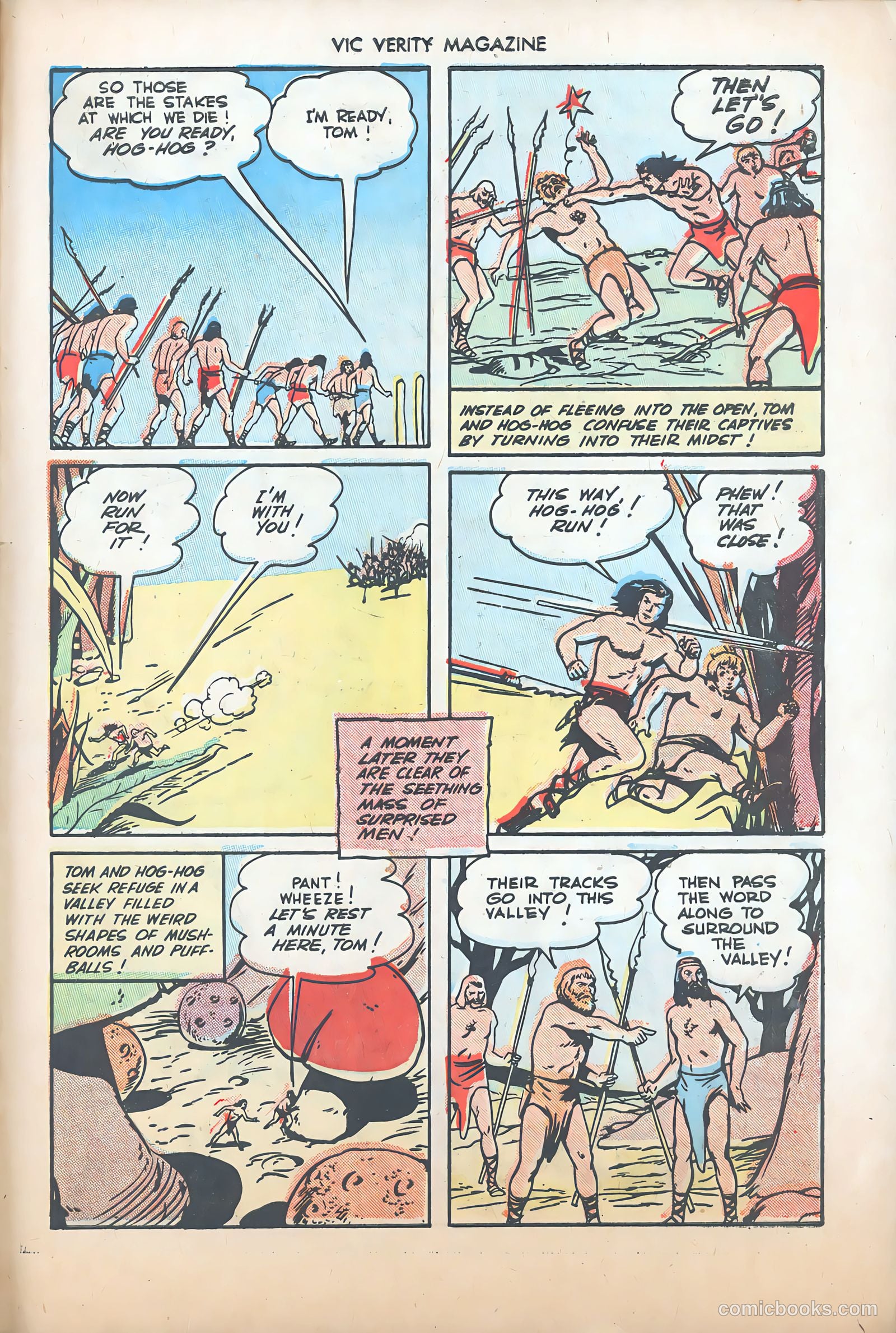 Vic Verity Magazine #5 (1946) — page 33 of 36
