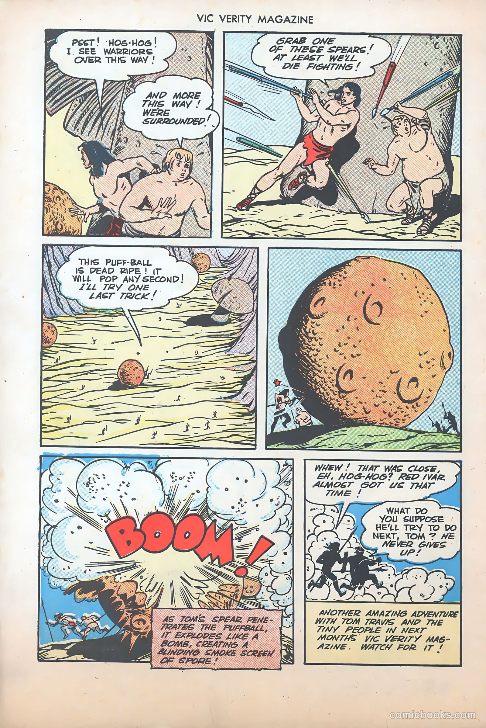 Vic Verity Magazine #5 (1946) — page 34 of 36