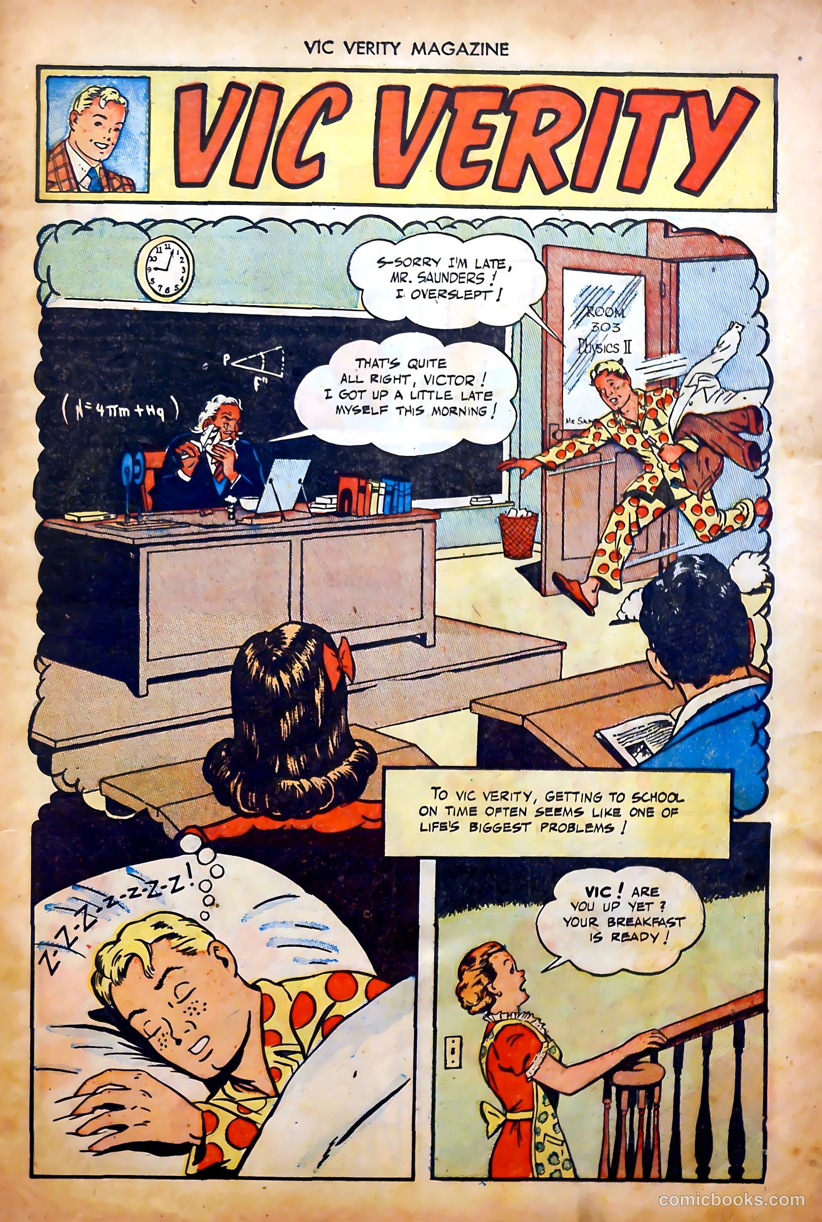 Vic Verity Magazine #6 (1946) — page 3 of 37