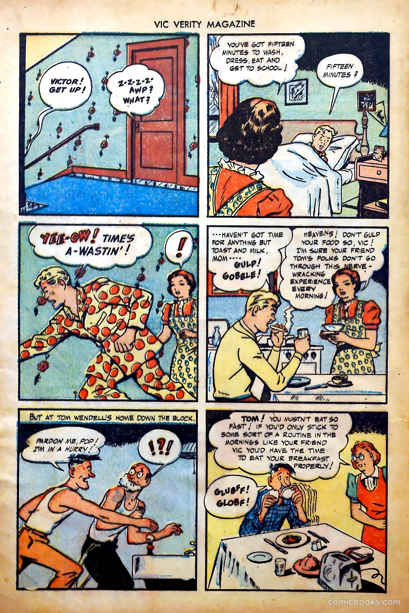 Vic Verity Magazine #6 (1946) — page 4 of 37