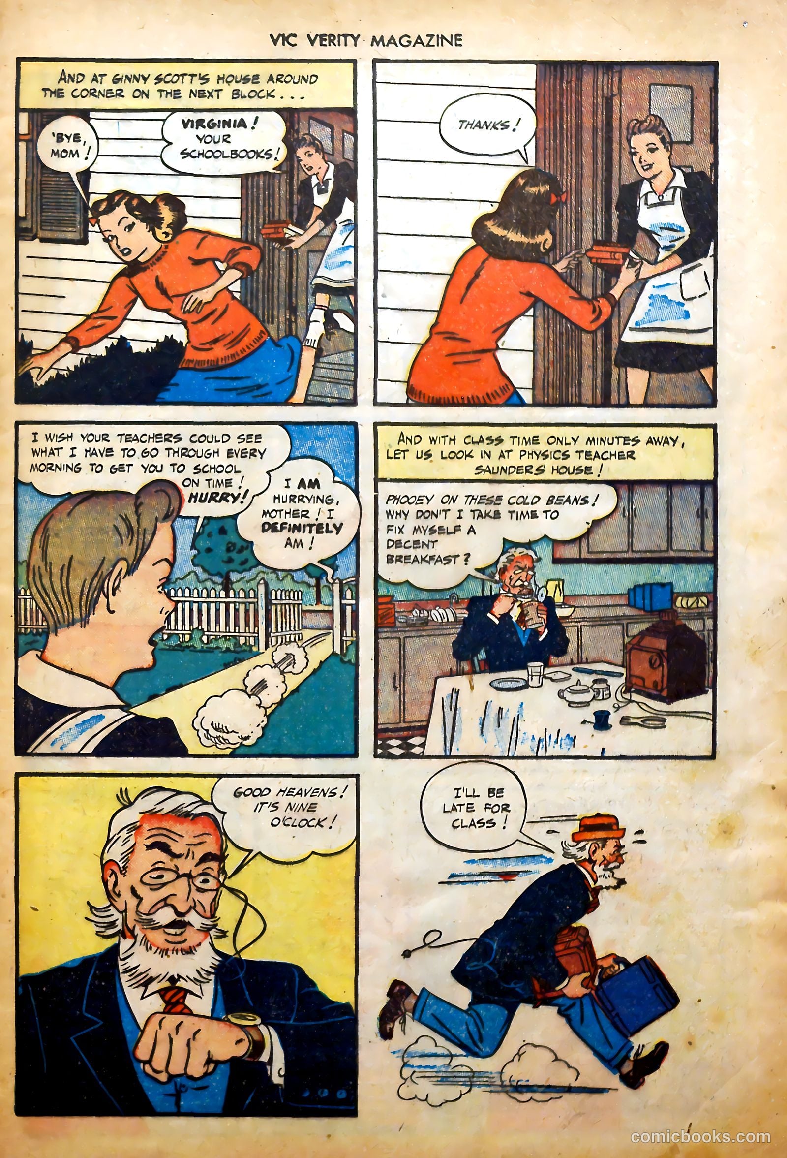 Vic Verity Magazine #6 (1946) — page 5 of 37