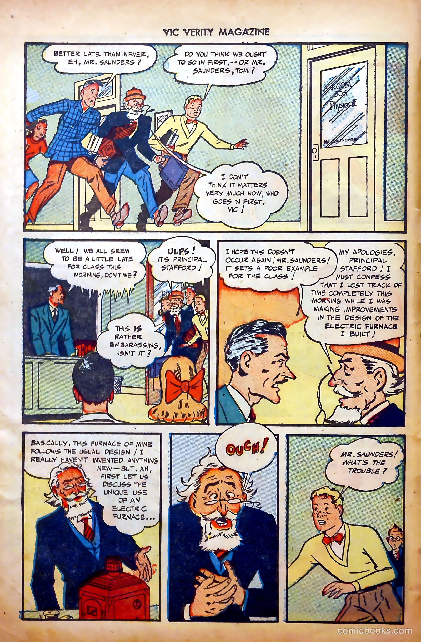 Vic Verity Magazine #6 (1946) — page 6 of 37