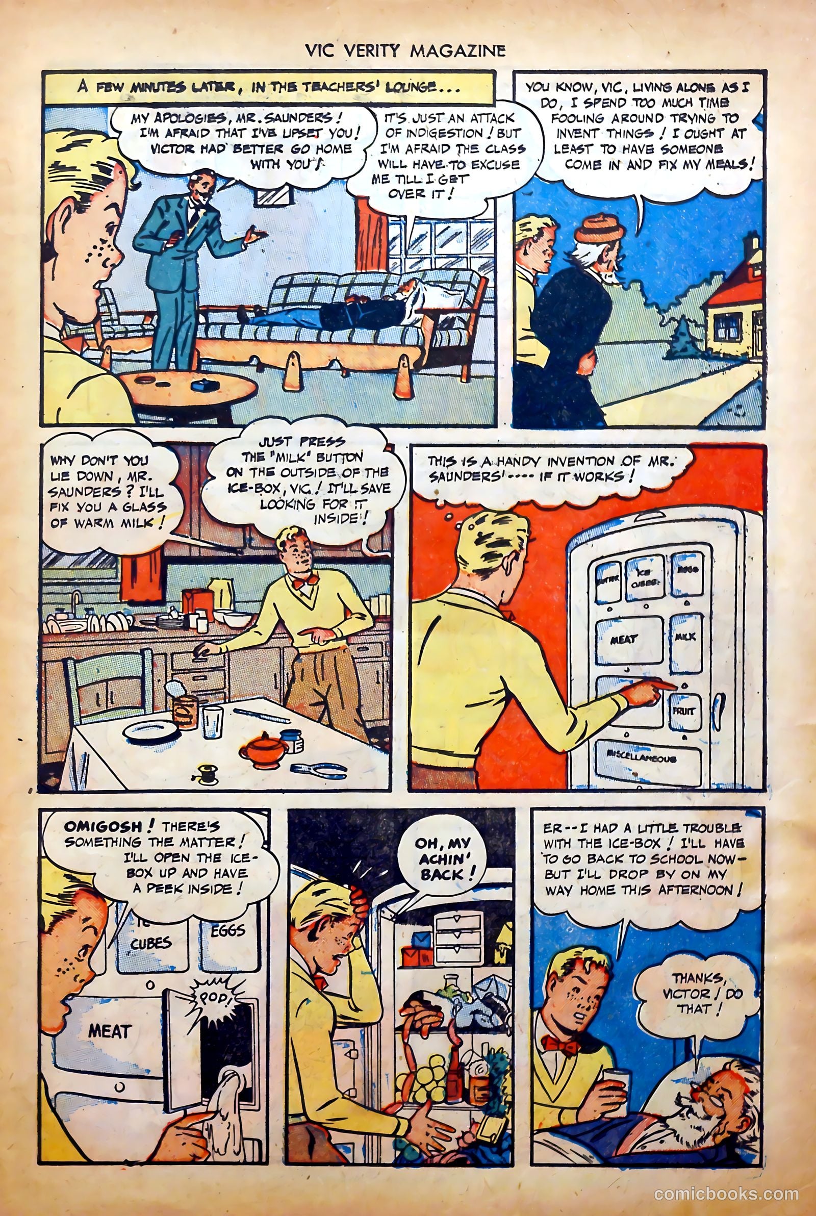 Vic Verity Magazine #6 (1946) — page 7 of 37