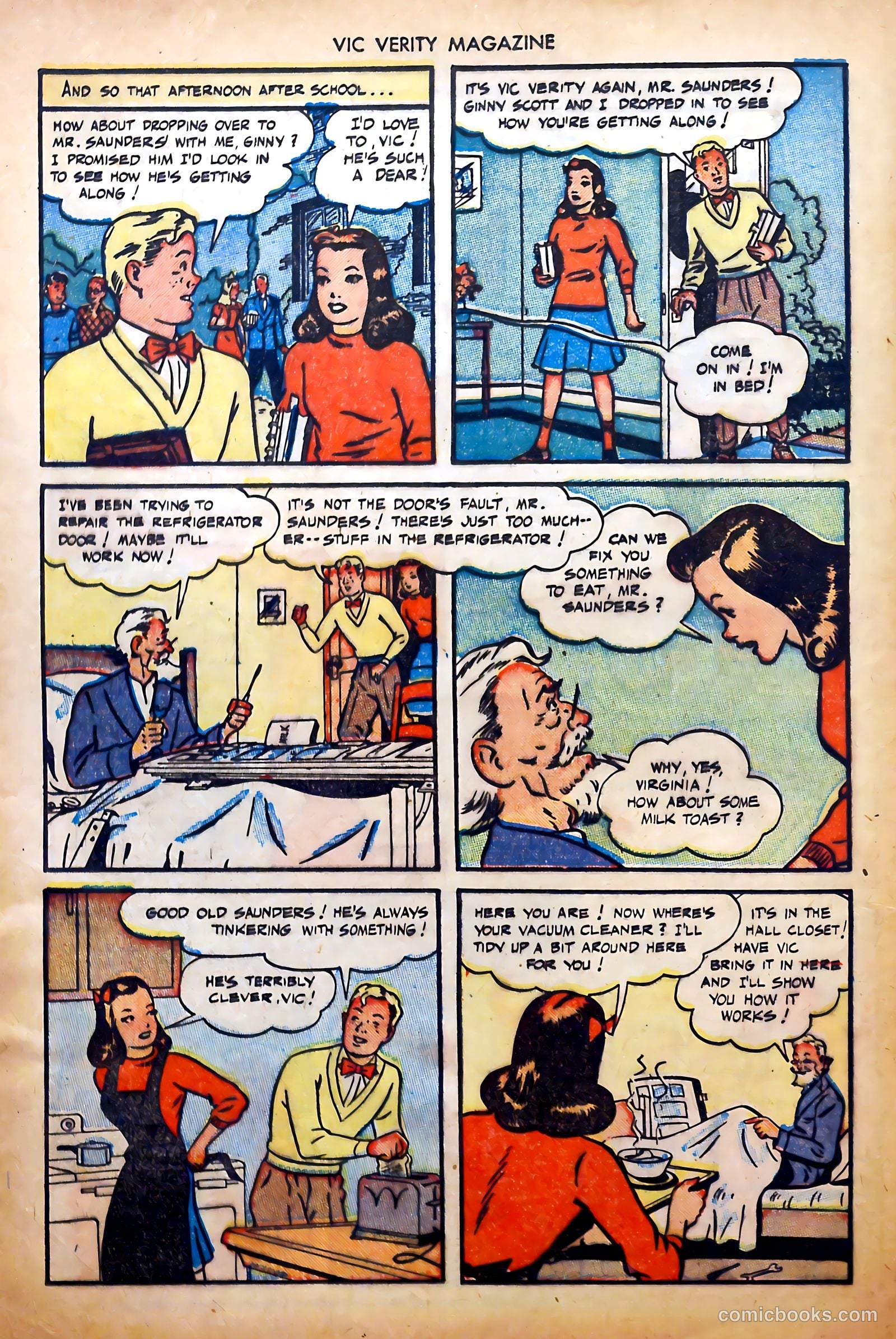 Vic Verity Magazine #6 (1946) — page 8 of 37