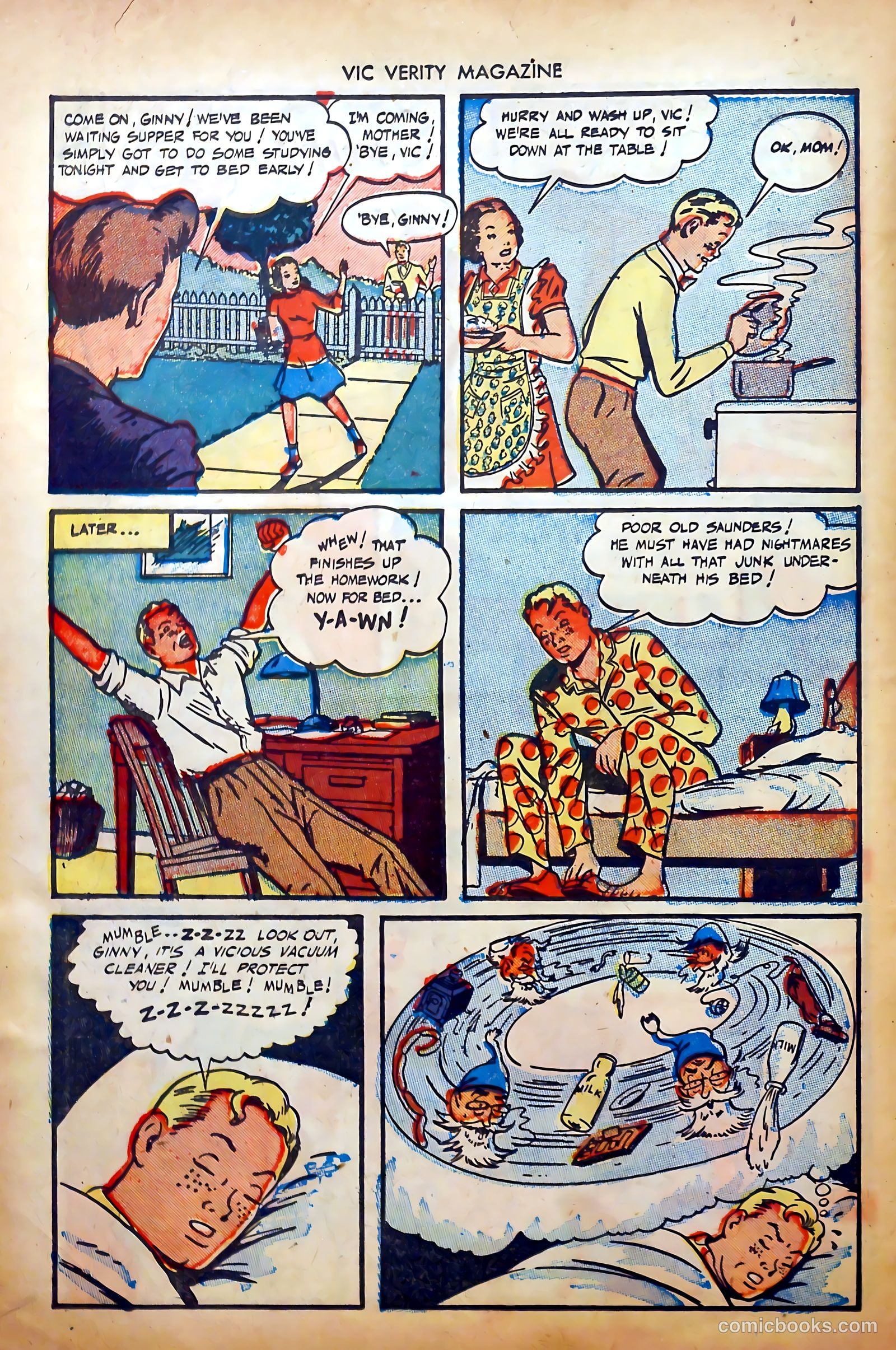 Vic Verity Magazine #6 (1946) — page 10 of 37