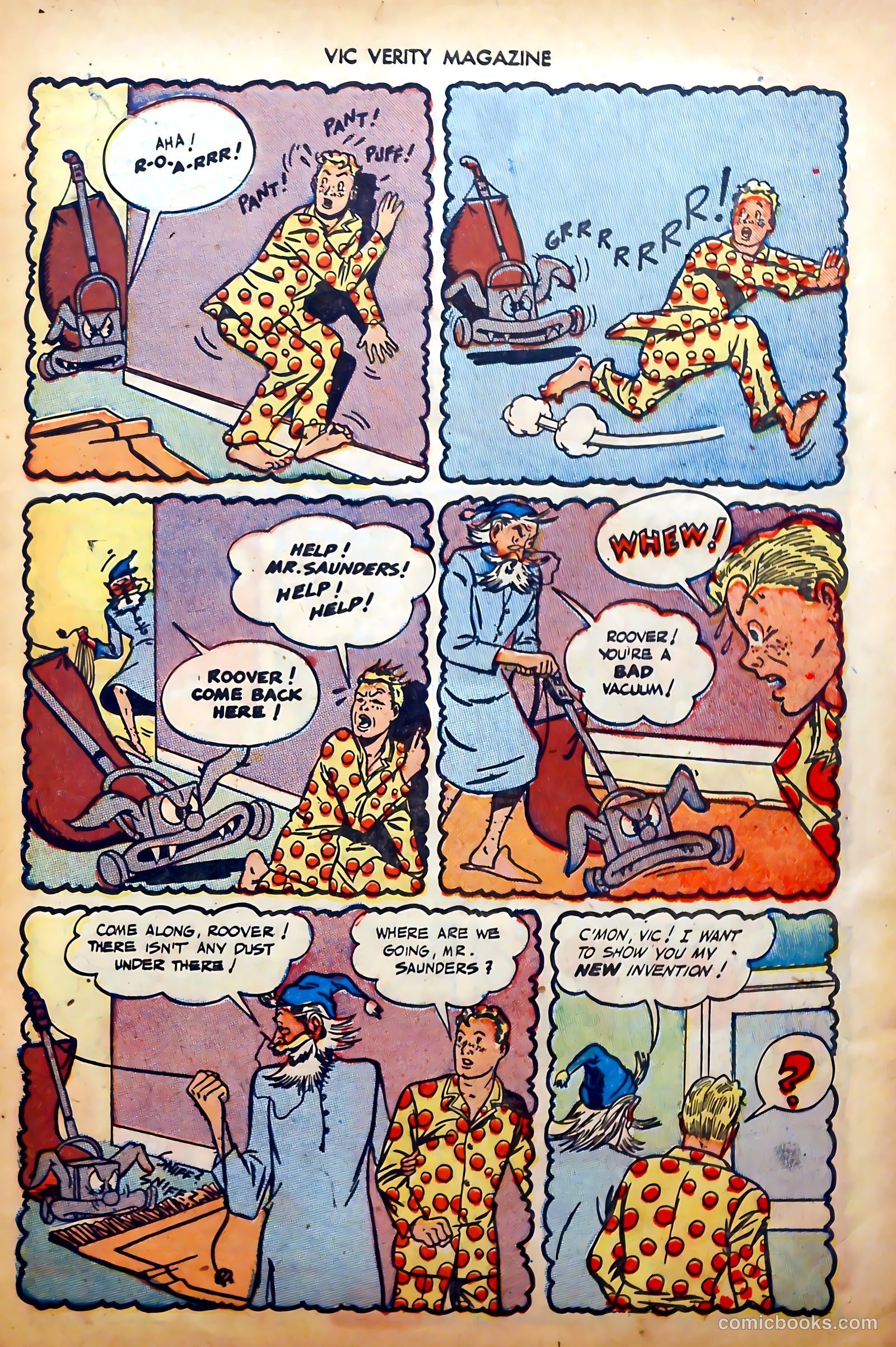 Vic Verity Magazine #6 (1946) — page 11 of 37