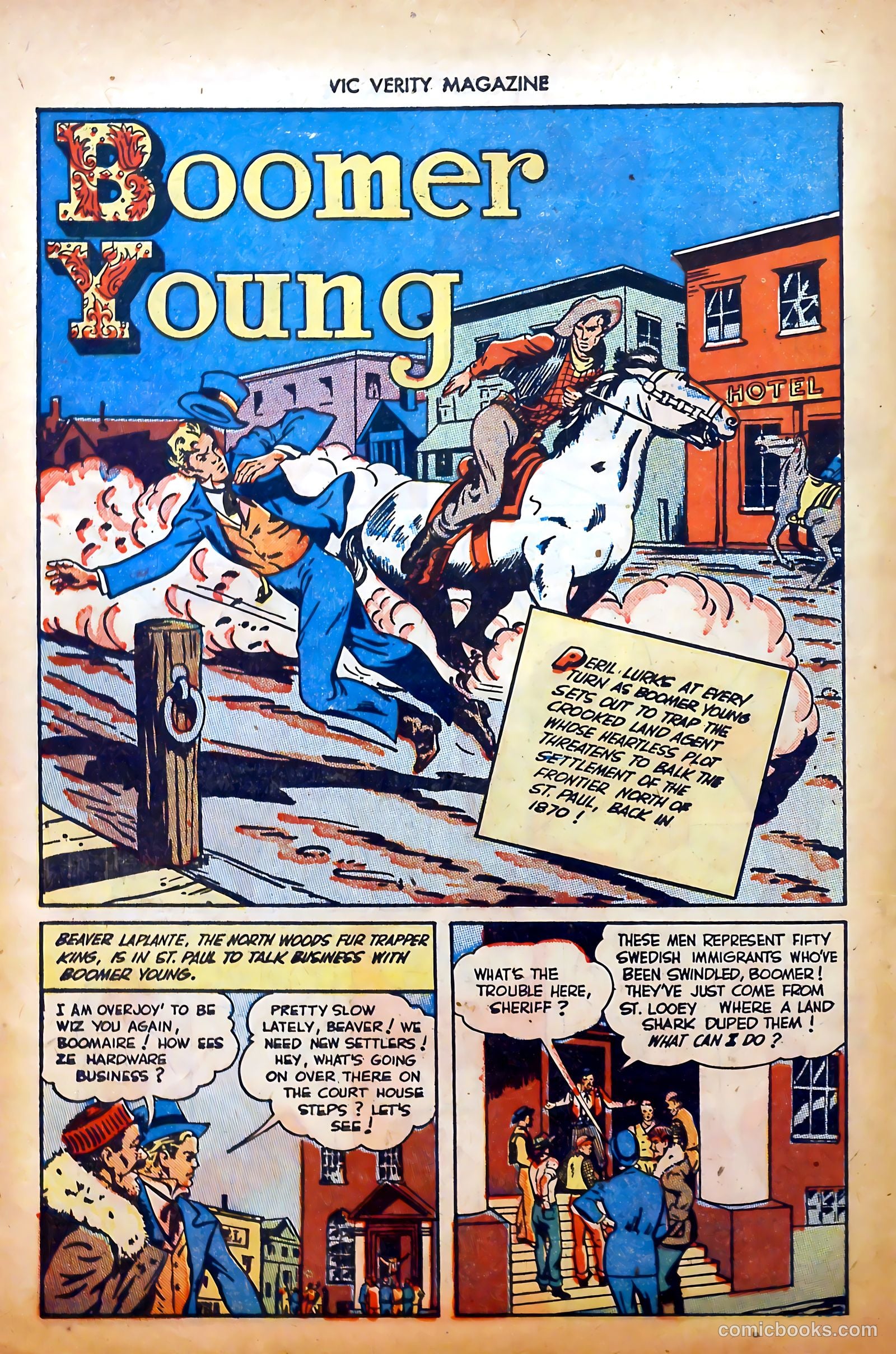 Vic Verity Magazine #6 (1946) — page 14 of 37