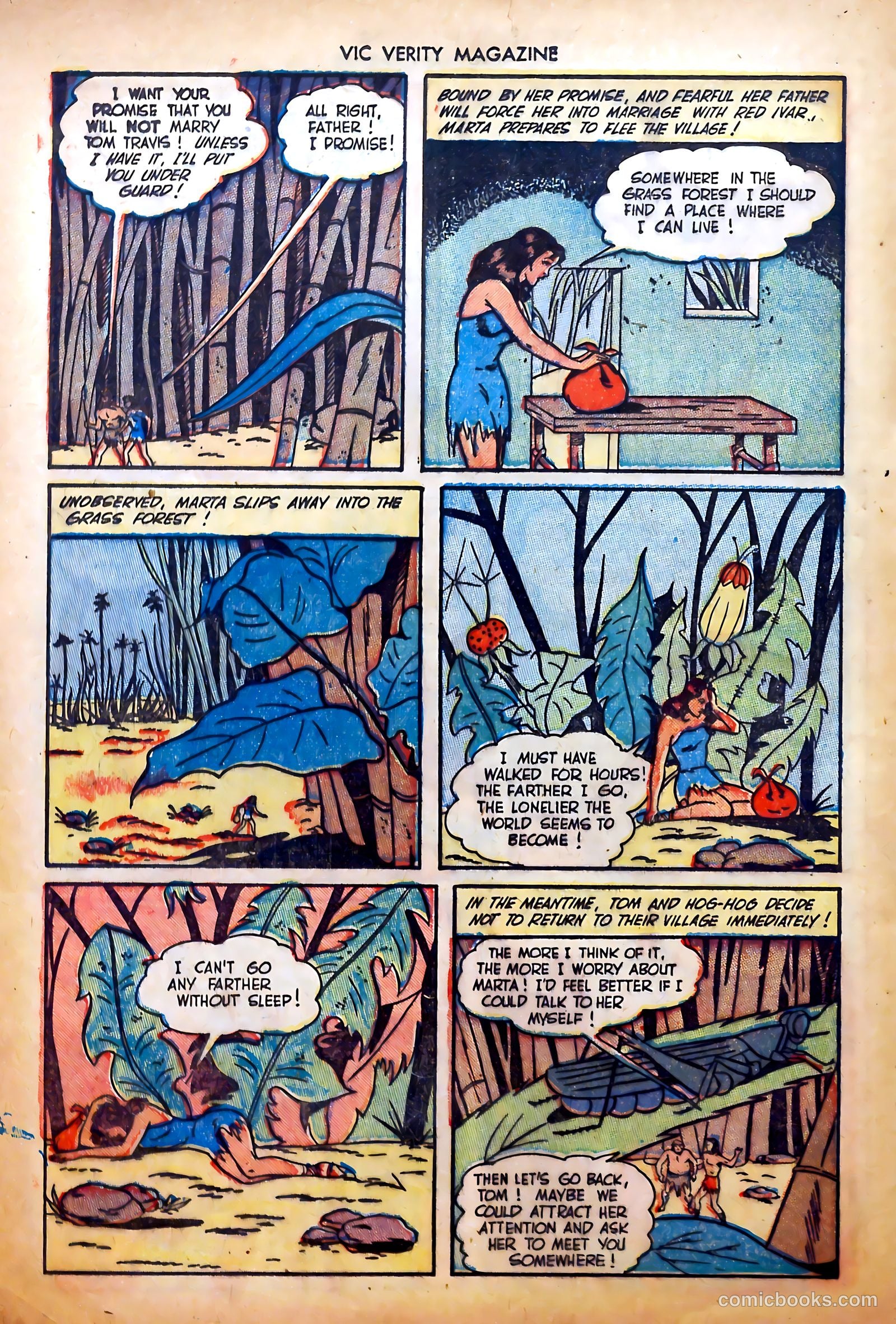 Vic Verity Magazine #6 (1946) — page 28 of 37