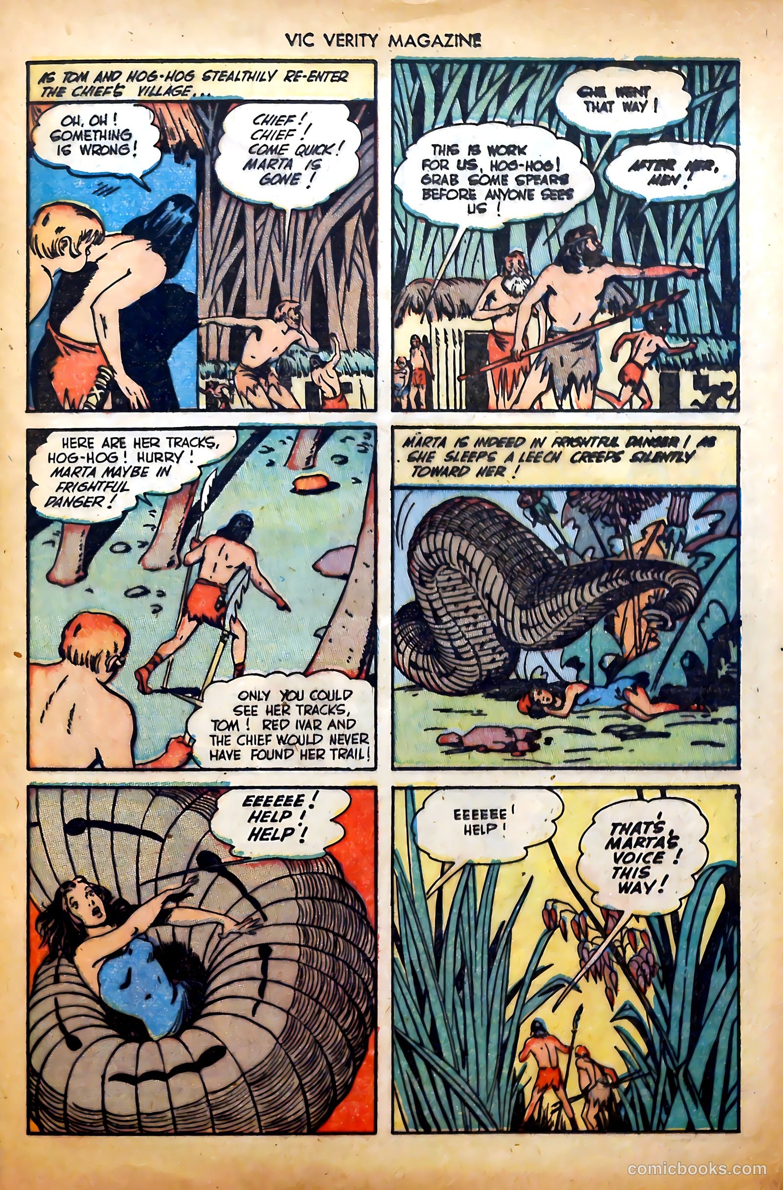 Vic Verity Magazine #6 (1946) — page 29 of 37