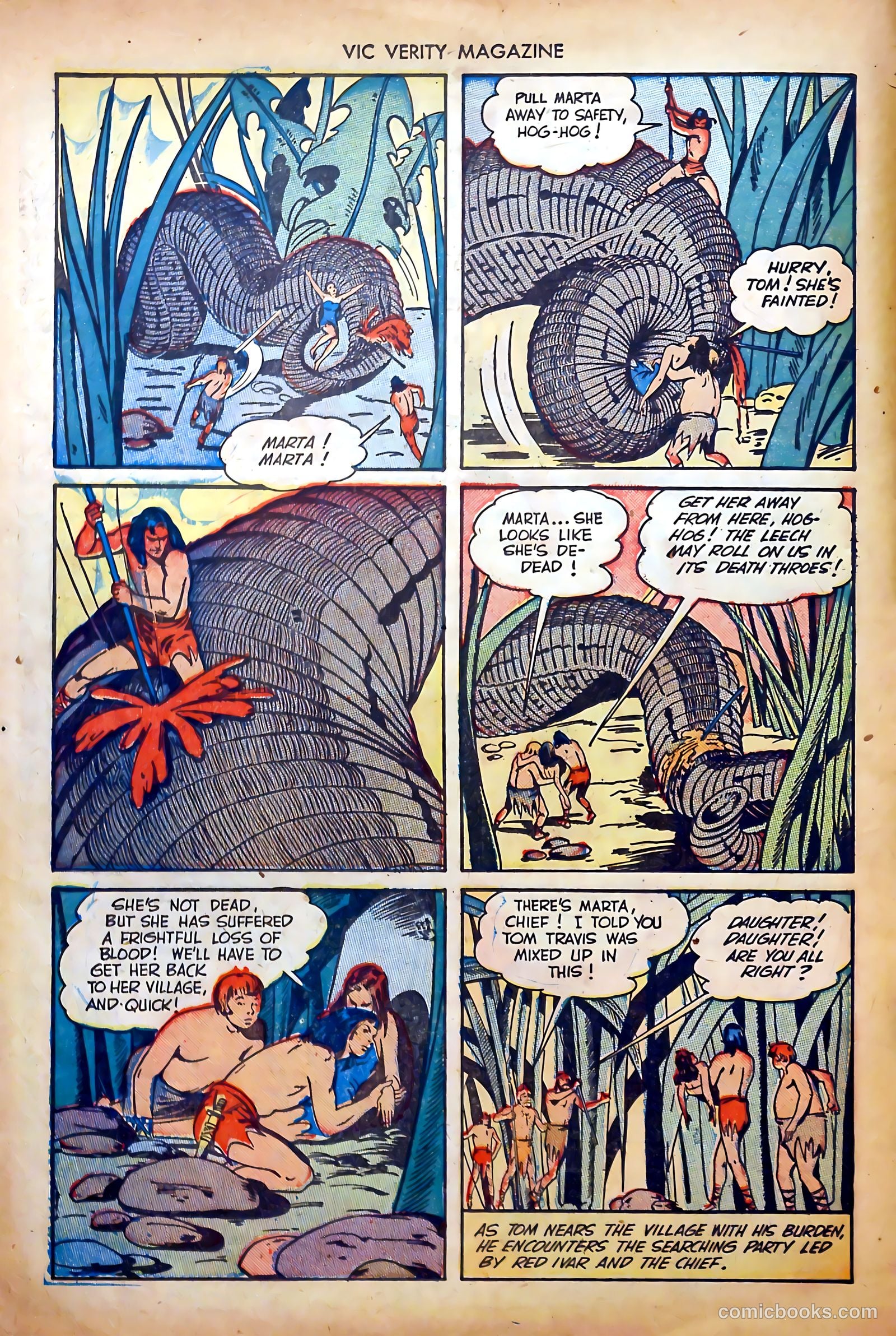 Vic Verity Magazine #6 (1946) — page 30 of 37