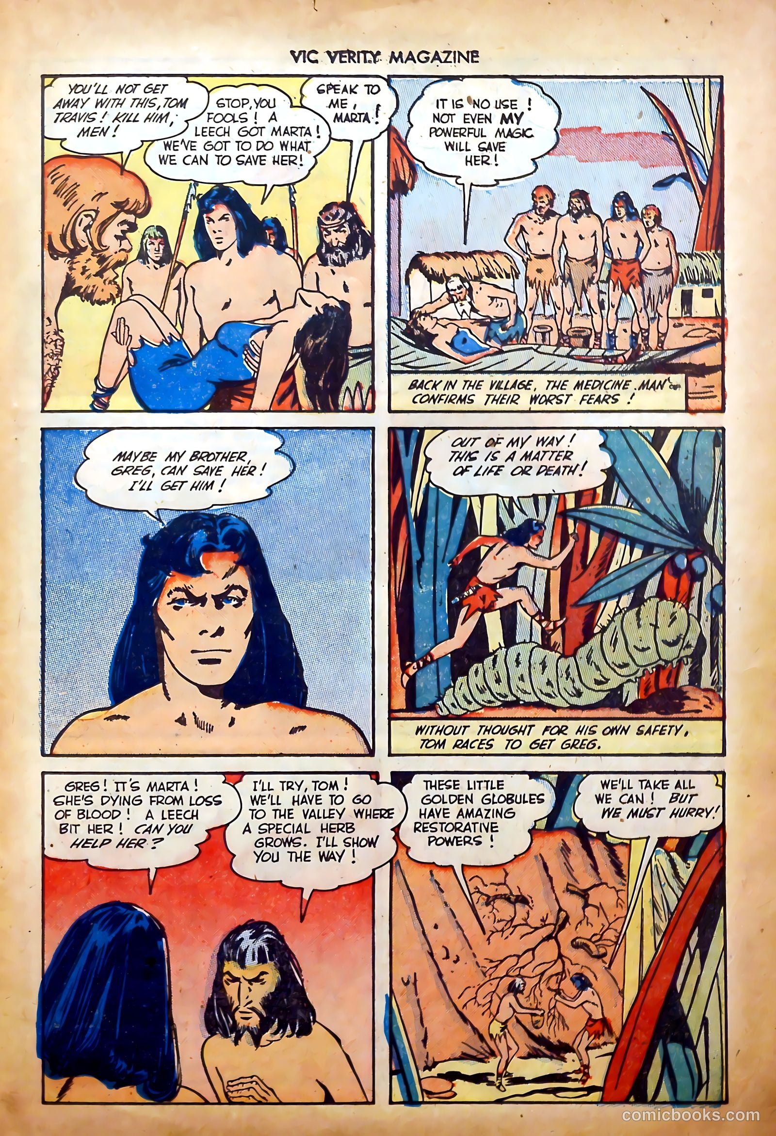 Vic Verity Magazine #6 (1946) — page 31 of 37