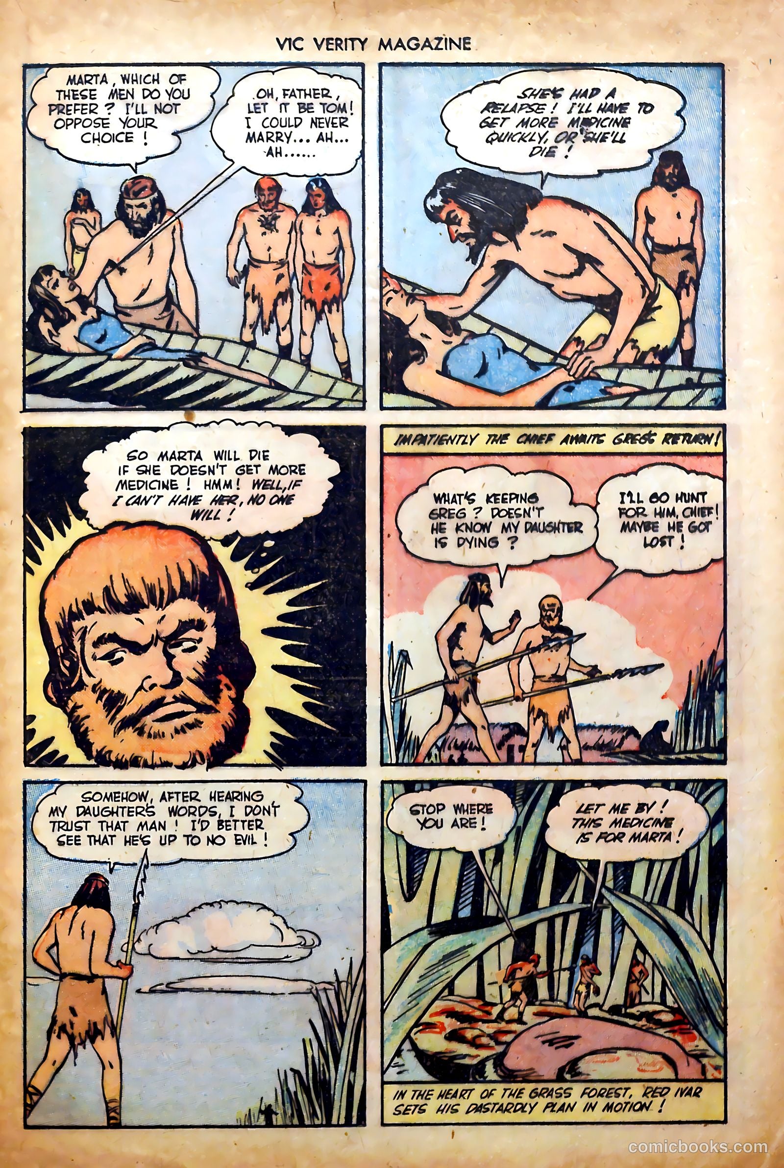 Vic Verity Magazine #6 (1946) — page 33 of 37