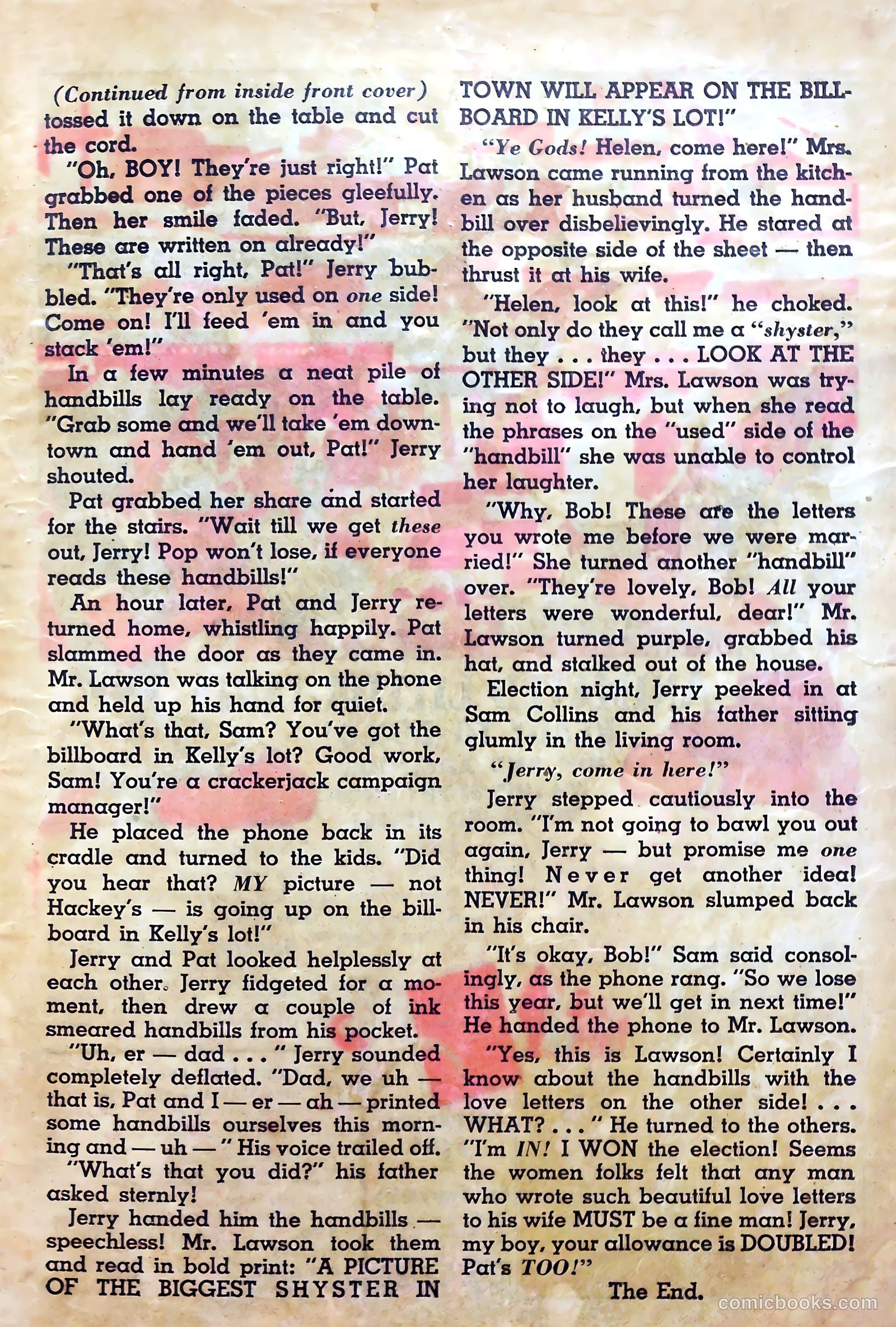 Vic Verity Magazine #6 (1946) — page 35 of 37