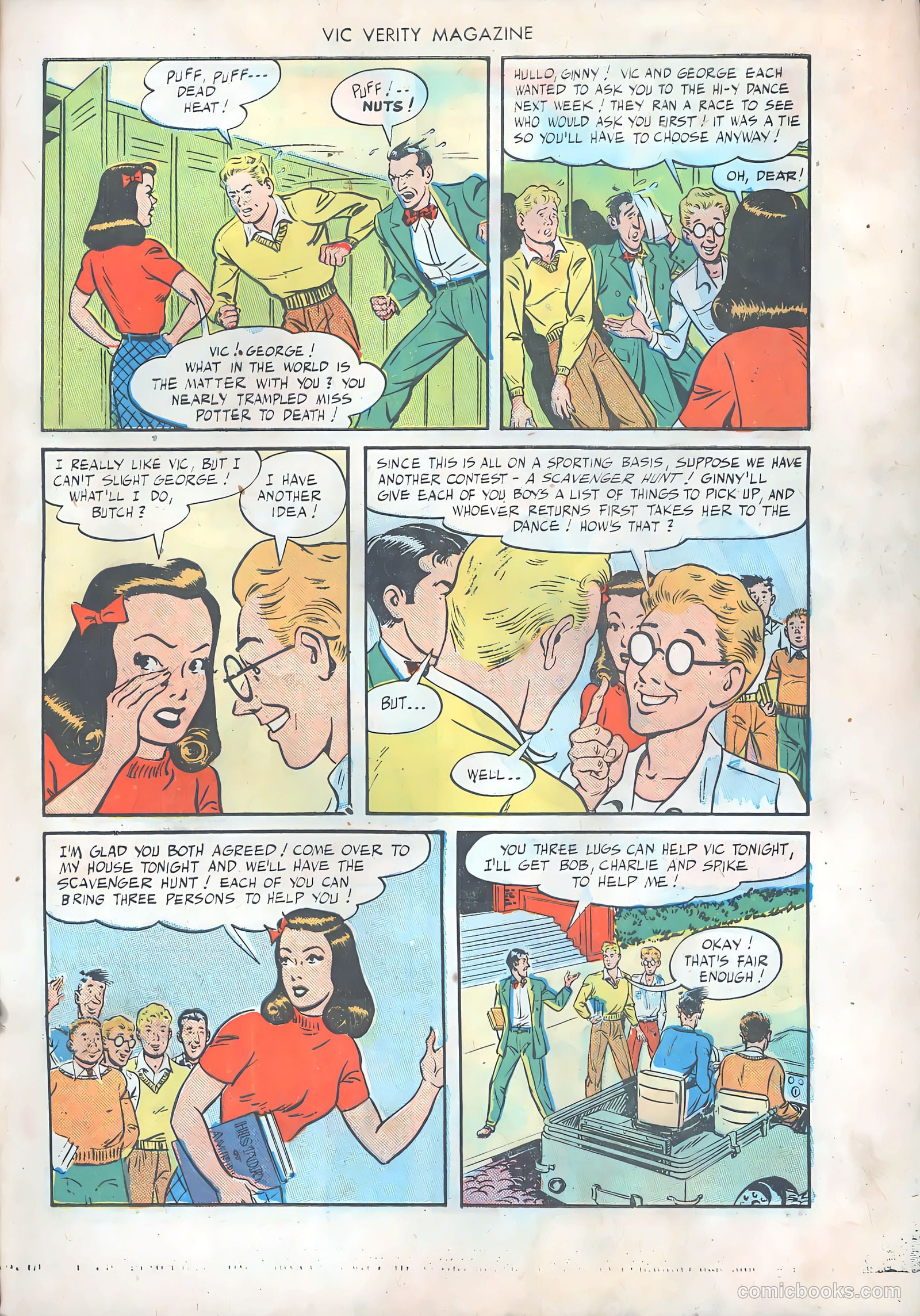 Vic Verity Magazine #7 (1946) — page 5 of 52