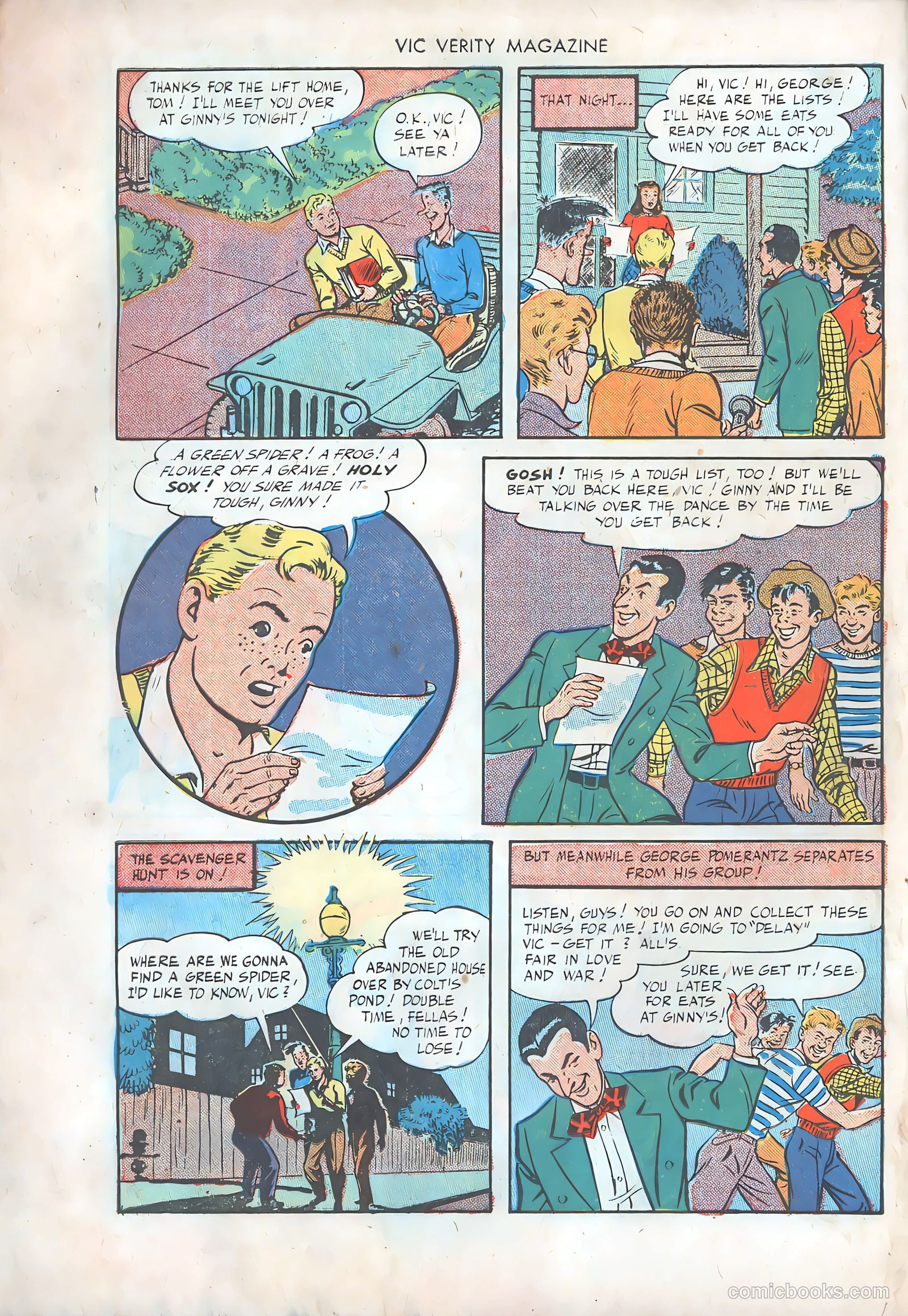 Vic Verity Magazine #7 (1946) — page 6 of 52