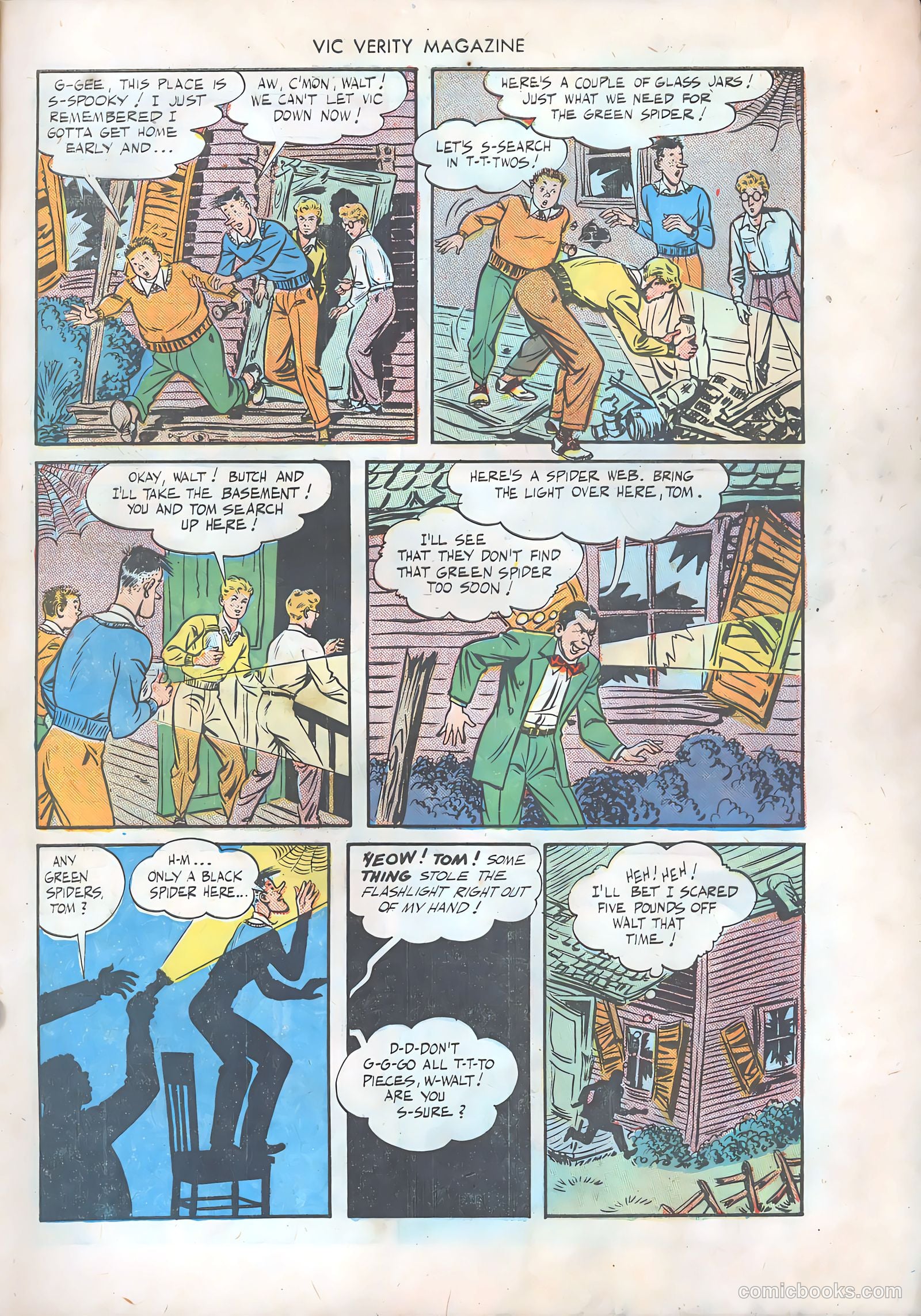 Vic Verity Magazine #7 (1946) — page 7 of 52