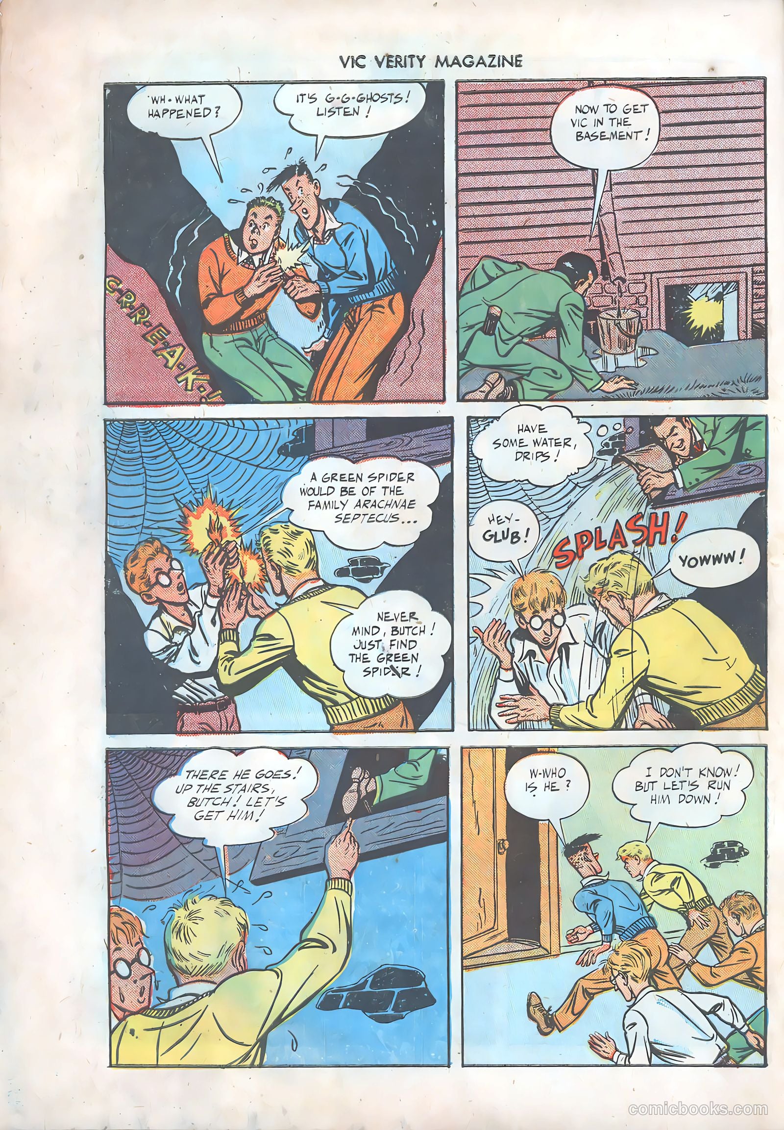 Vic Verity Magazine #7 (1946) — page 8 of 52