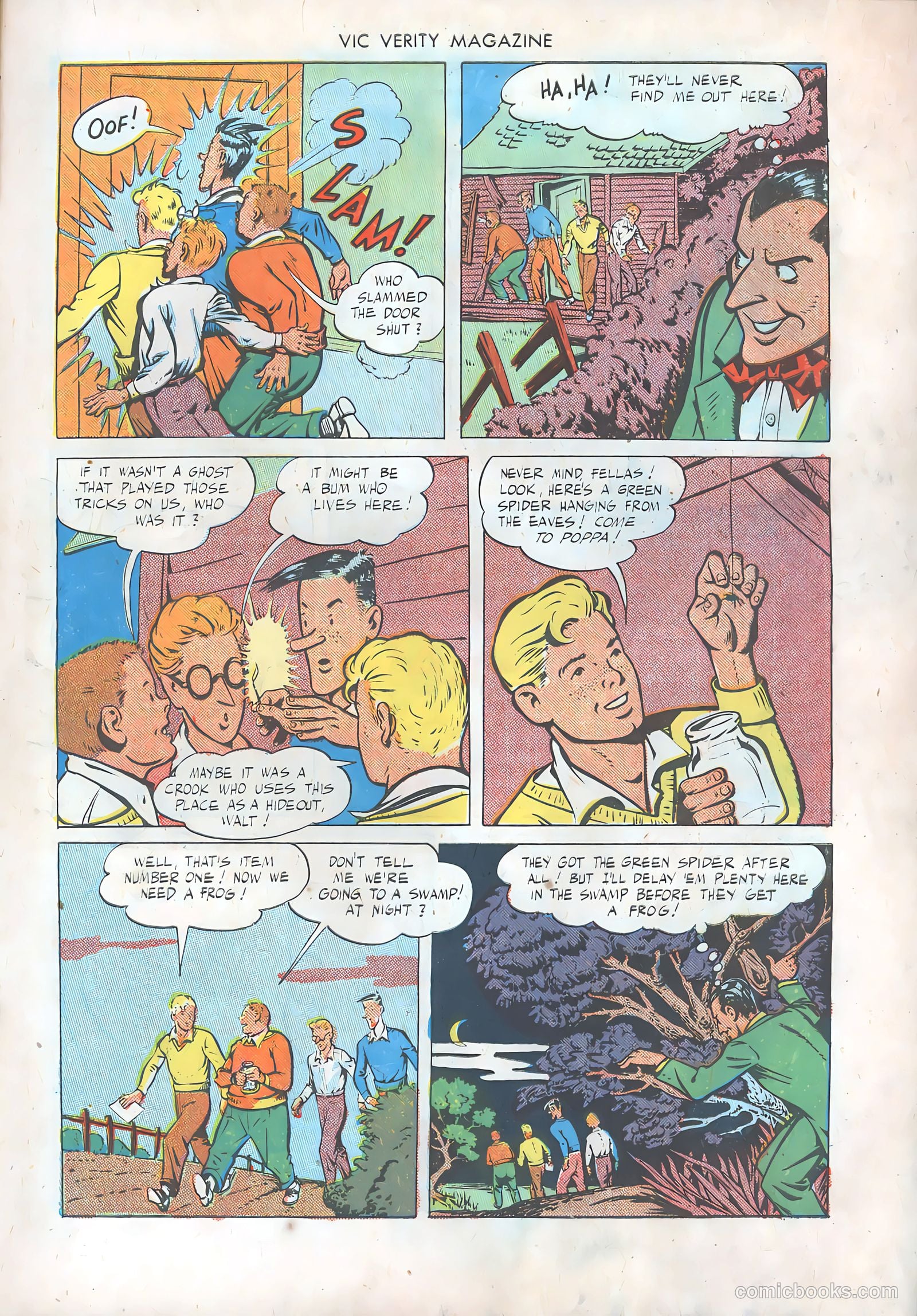 Vic Verity Magazine #7 (1946) — page 9 of 52