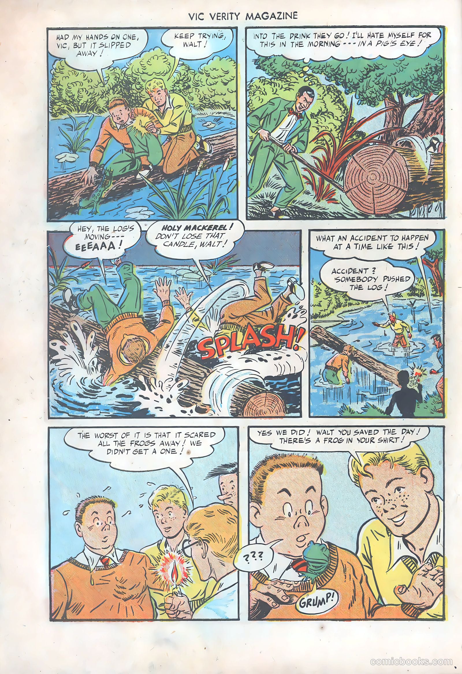 Vic Verity Magazine #7 (1946) — page 10 of 52