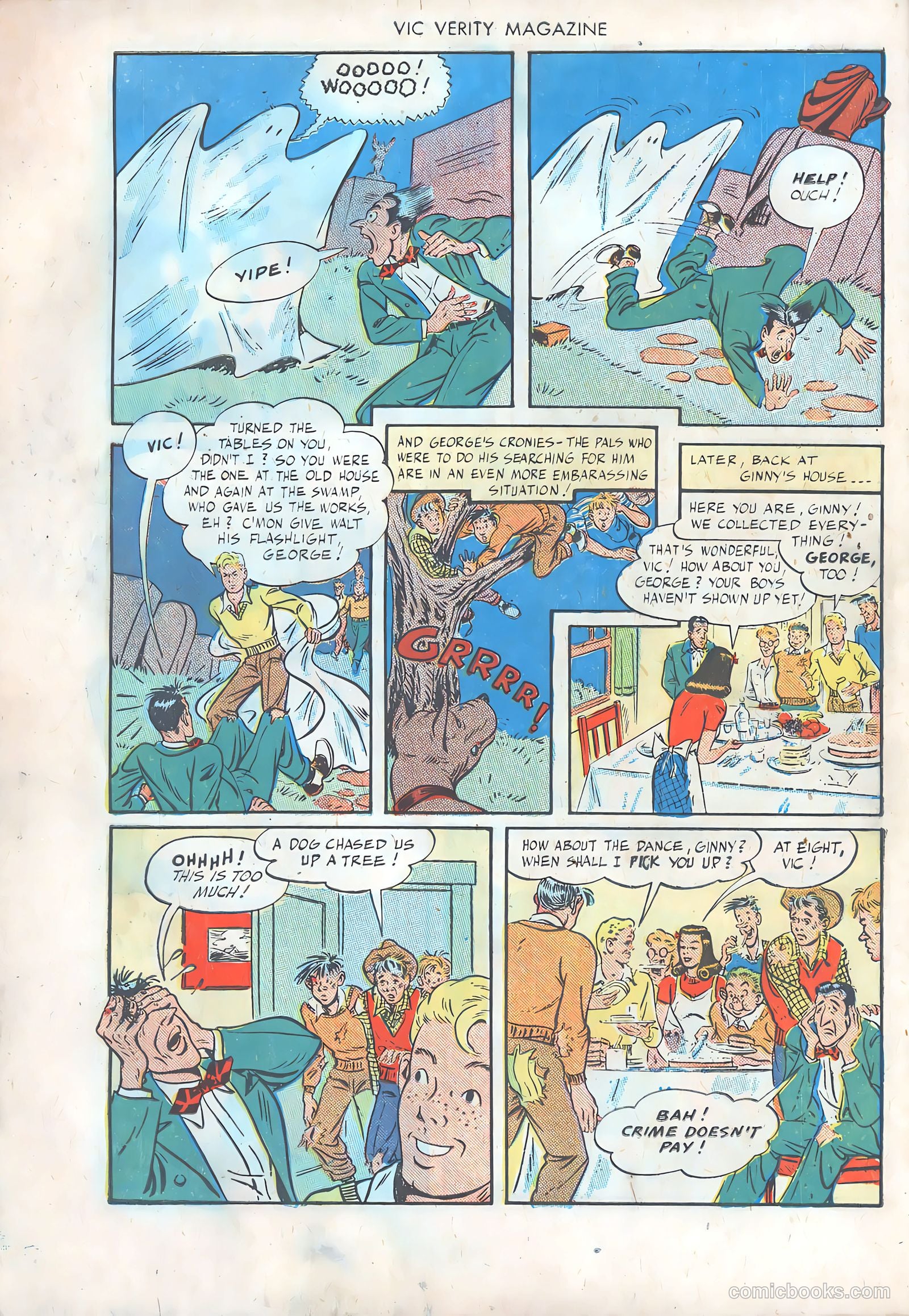 Vic Verity Magazine #7 (1946) — page 12 of 52