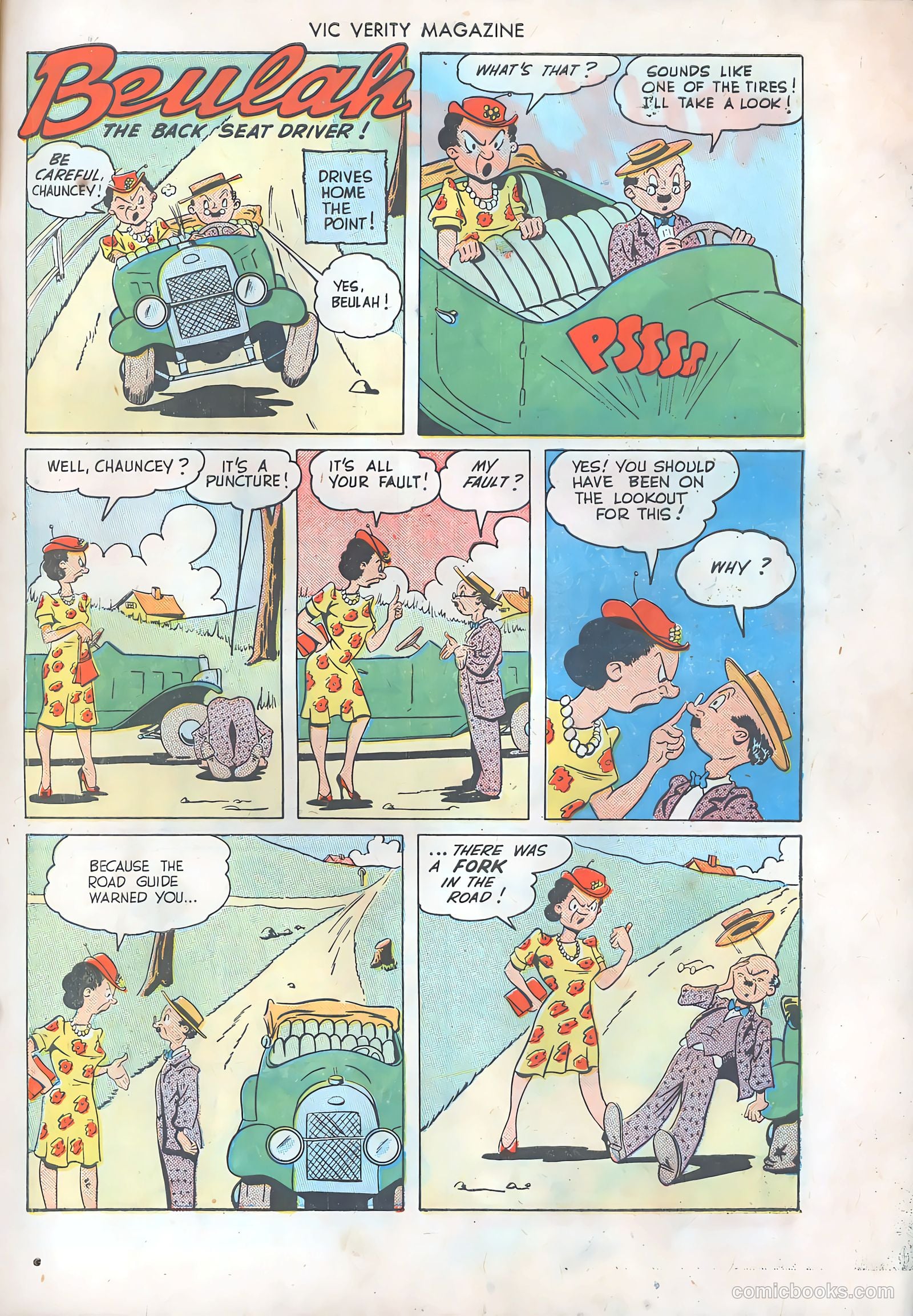 Vic Verity Magazine #7 (1946) — page 13 of 52