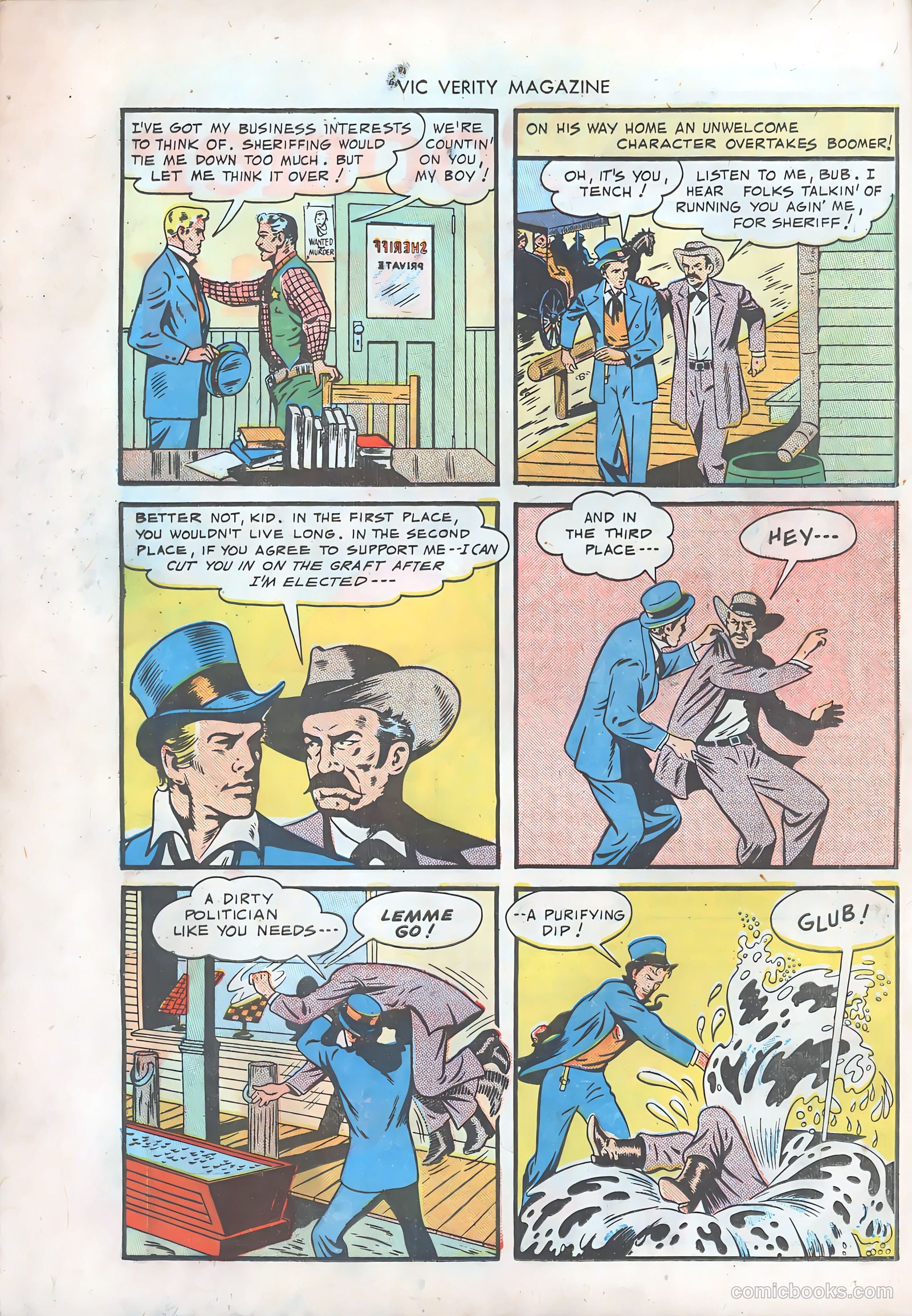 Vic Verity Magazine #7 (1946) — page 16 of 52