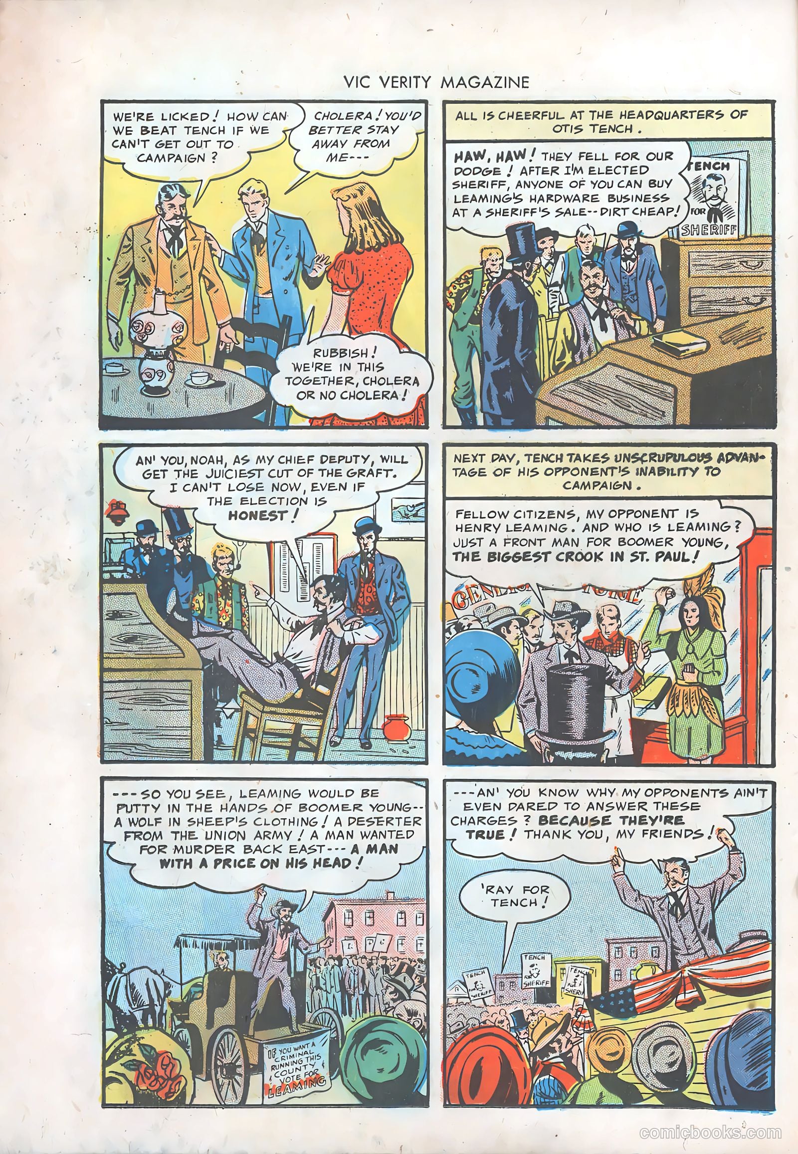 Vic Verity Magazine #7 (1946) — page 18 of 52