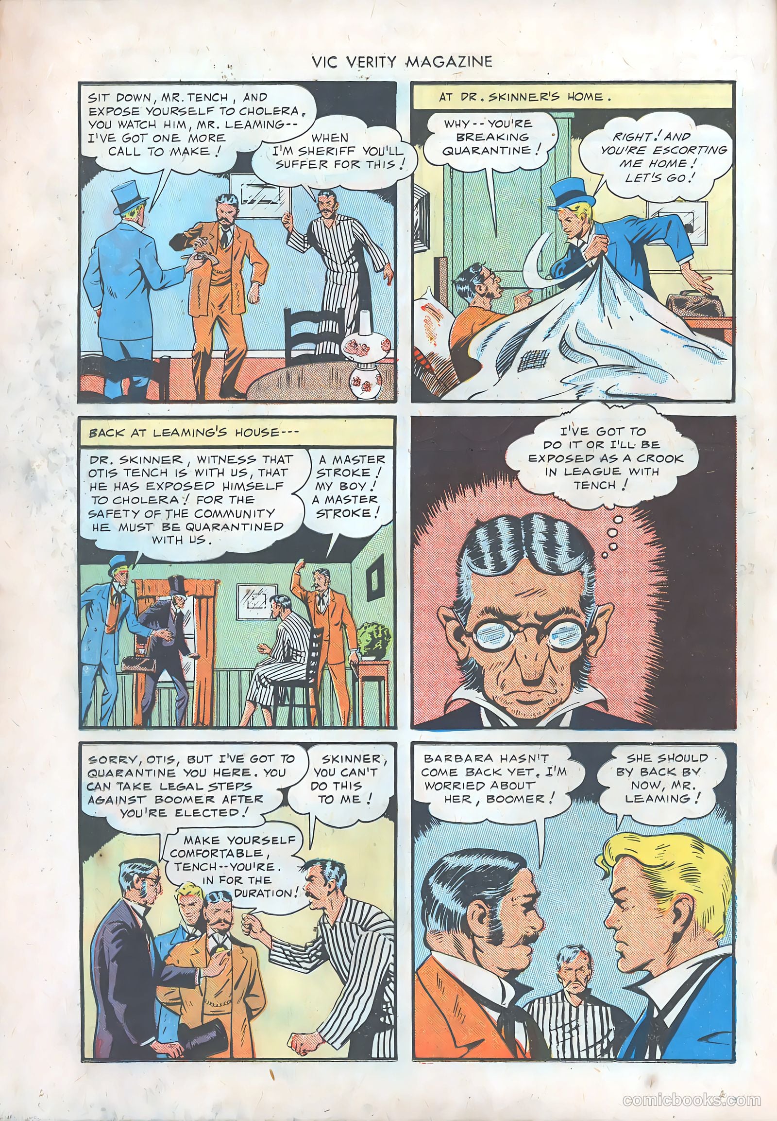 Vic Verity Magazine #7 (1946) — page 20 of 52