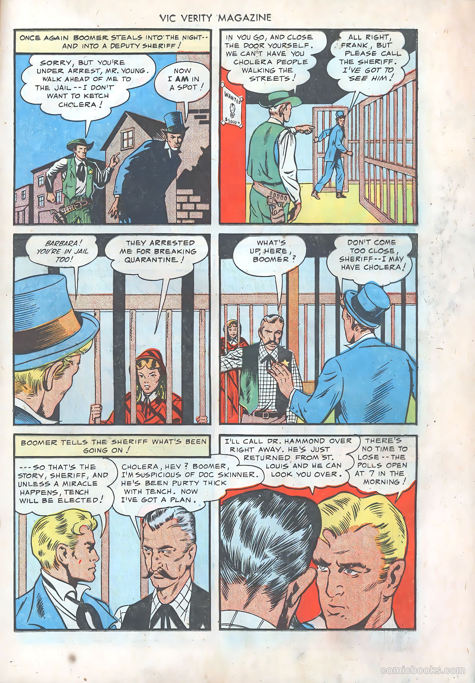 Vic Verity Magazine #7 (1946) — page 21 of 52