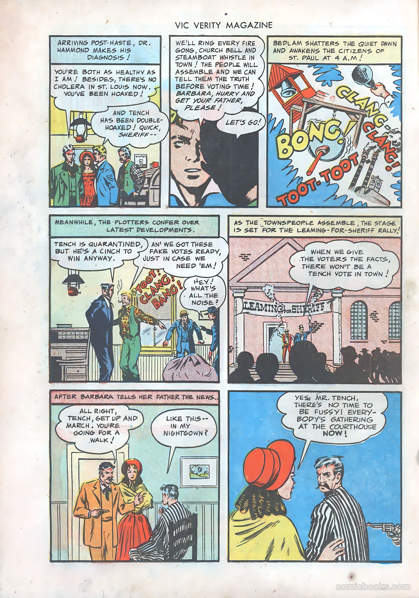 Vic Verity Magazine #7 (1946) — page 22 of 52