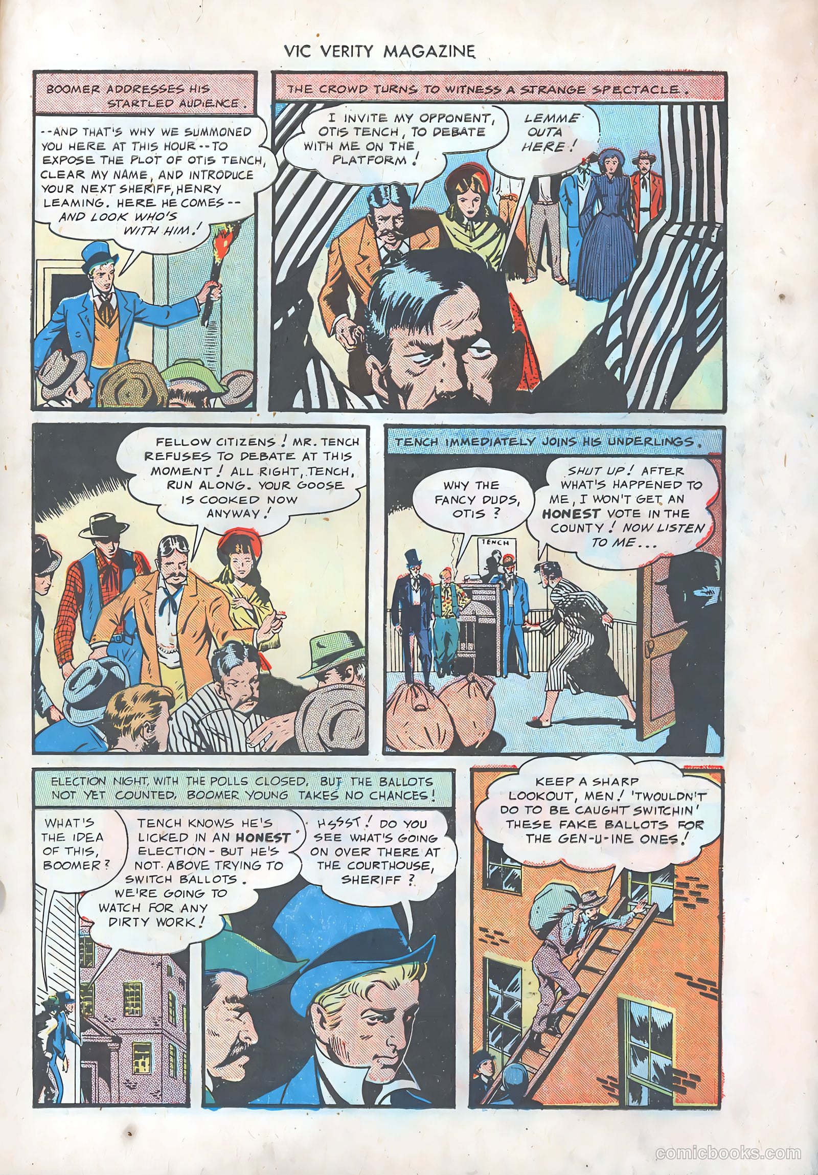 Vic Verity Magazine #7 (1946) — page 23 of 52