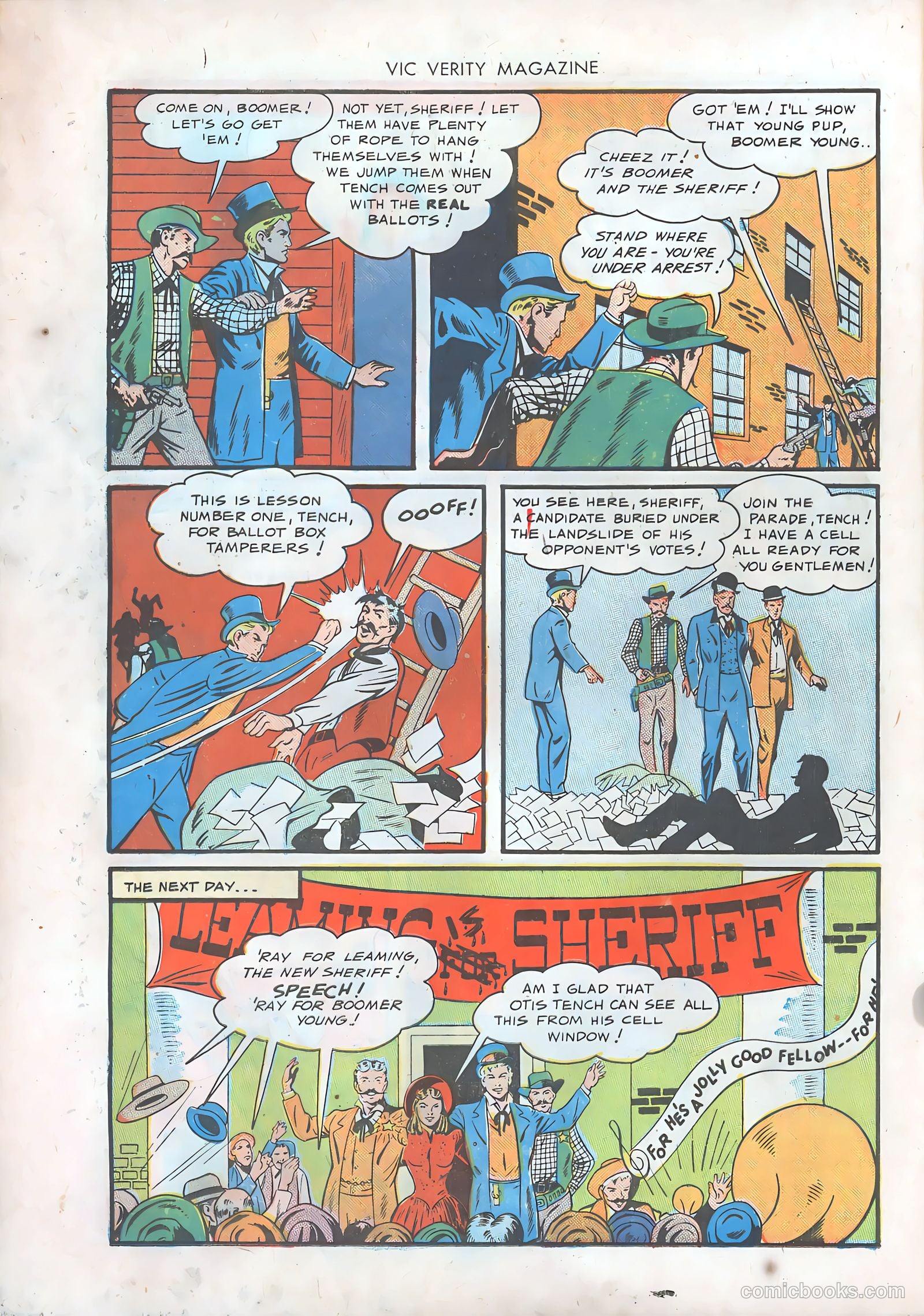 Vic Verity Magazine #7 (1946) — page 24 of 52