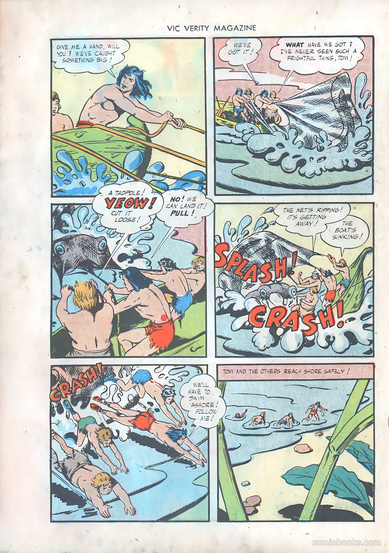 Vic Verity Magazine #7 (1946) — page 30 of 52